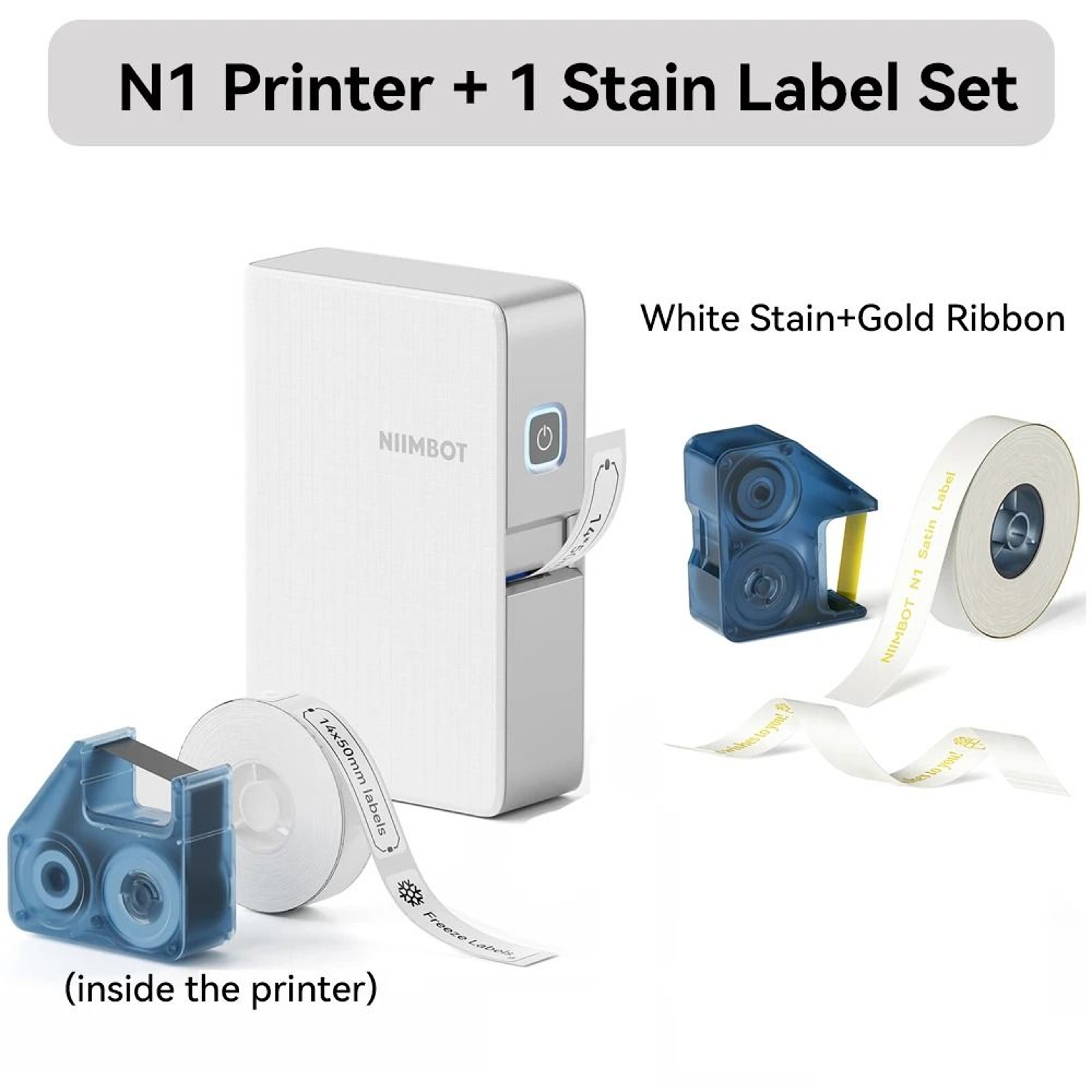 NIIMBOT N1  B18 Wireless Thermal Transfer Label Printer For Office Name Tags Switches  DIY Notes 25