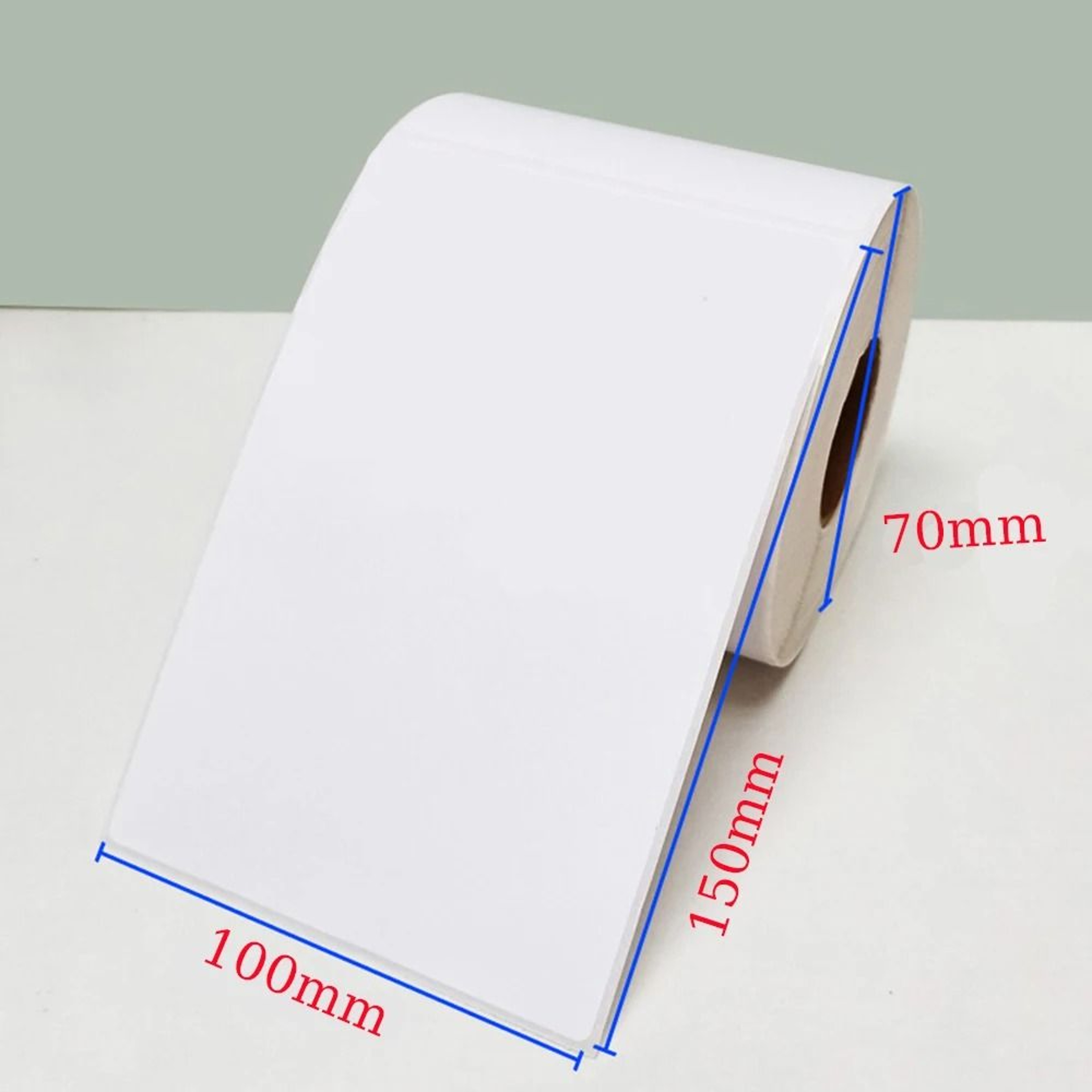 Direct Thermal Shipping Labels 4x6 Inch  30mm80mm Width SelfAdhesive Waterproof Roll Stickers 0