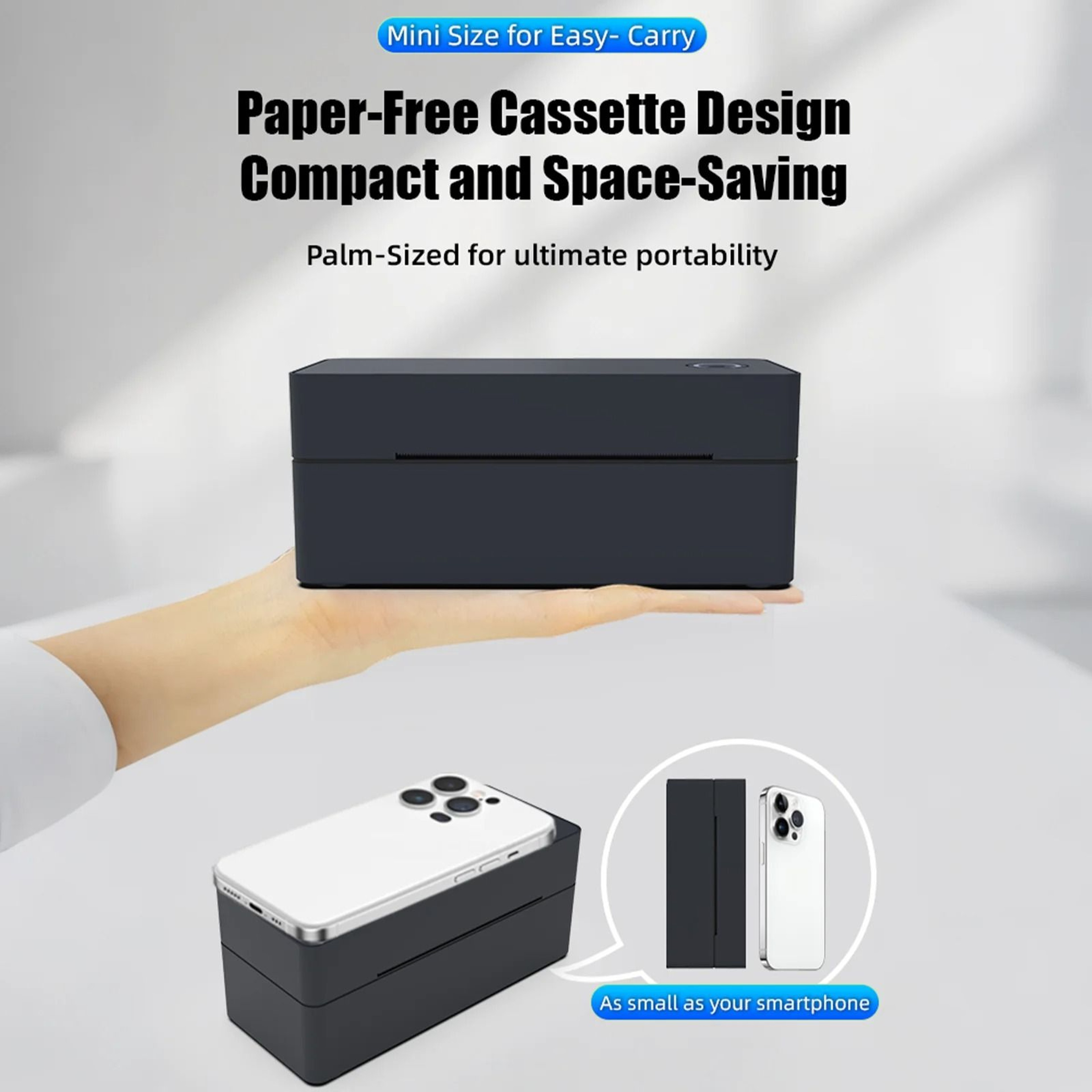Wireless 4x6 Bluetooth Thermal Shipping Label Printer For IPhone Android Mac  Windows Small Busines 2