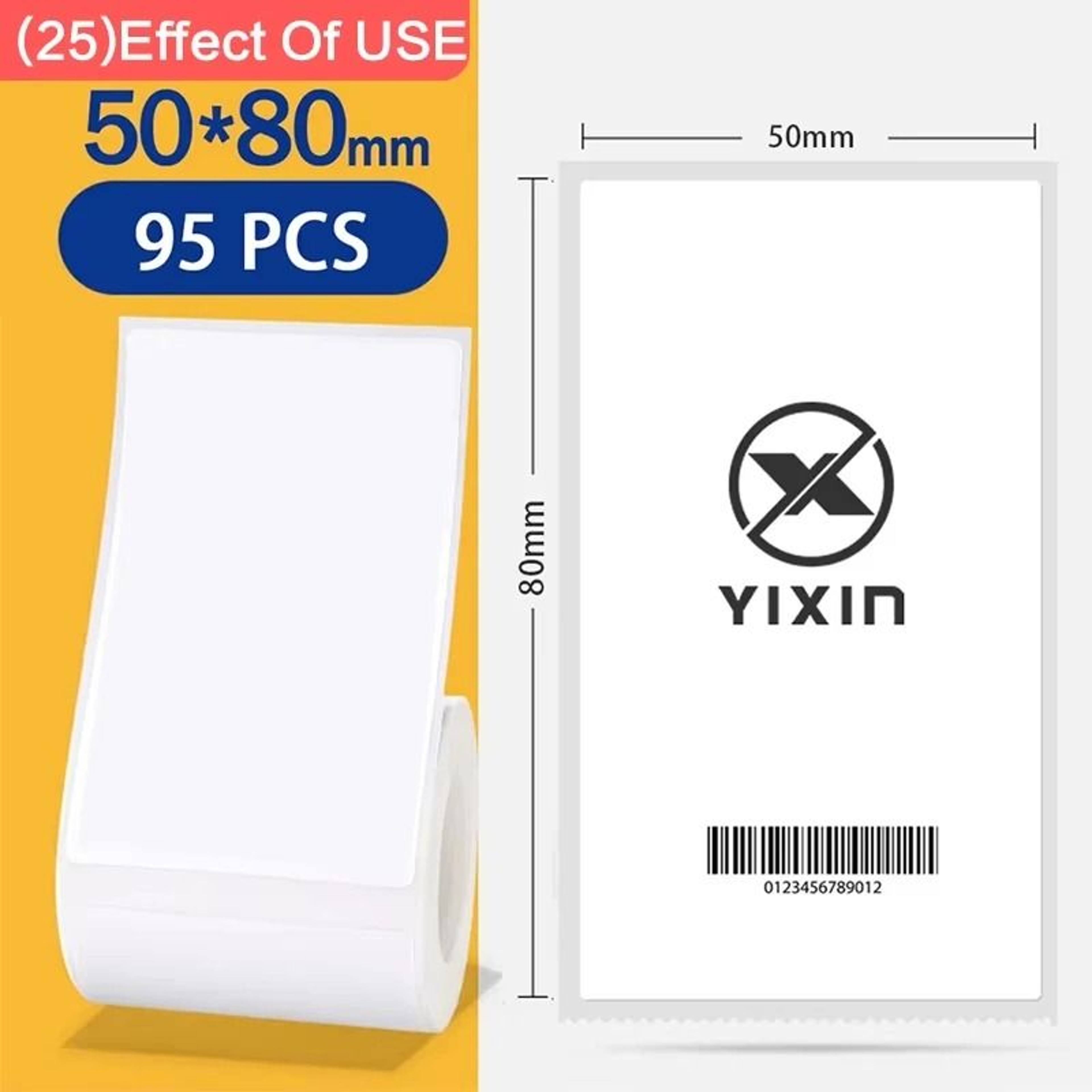 NIIMBOT B1 B21 B203  B3S Cartoon Pattern Thermal Label Roll Waterproof Stickers For Smart Label Pri 14