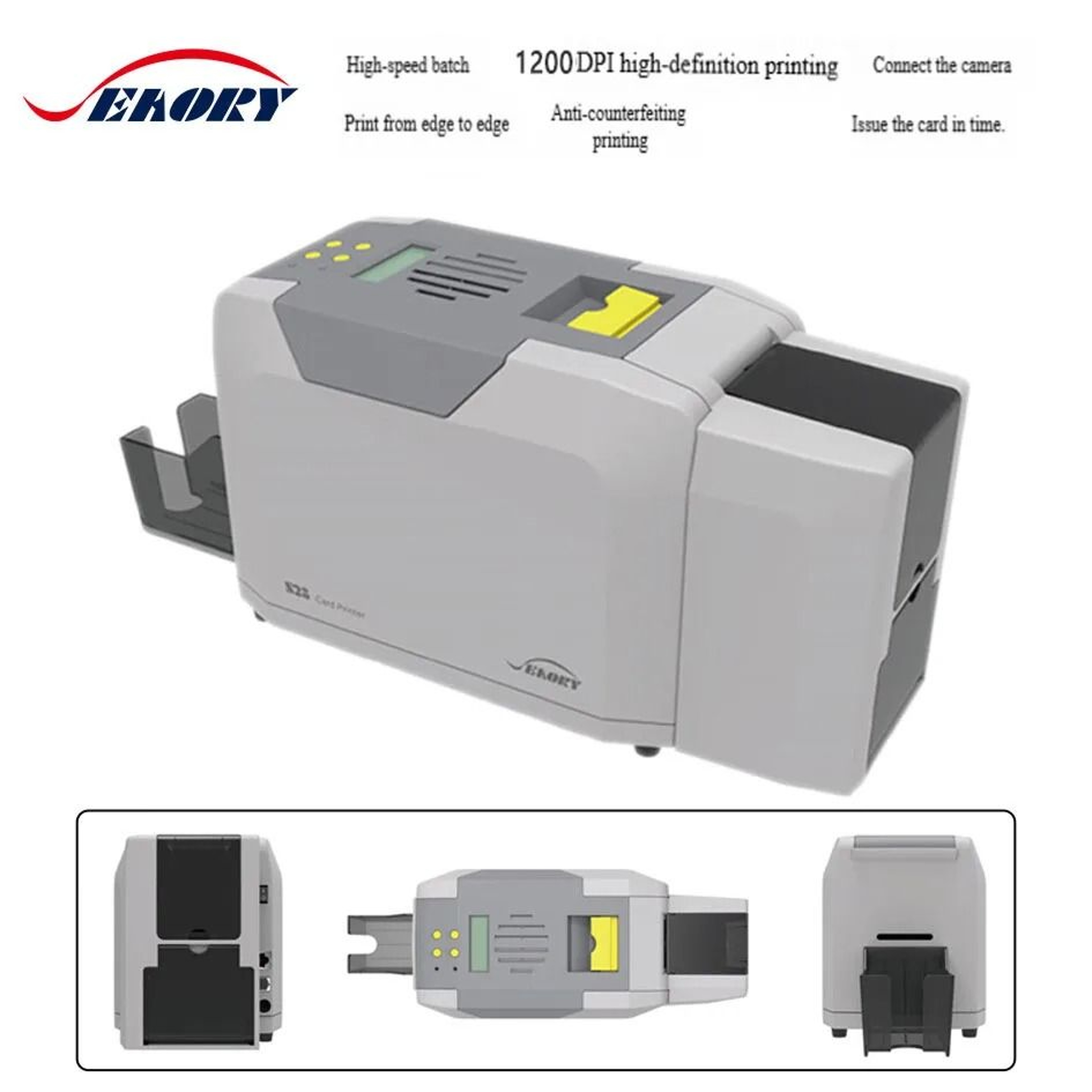 Seaory S20 S26  S28 DualSided PVC ID Card Printer Plastic Smart NFC RFID Magnetic Card Maker For Bu 4