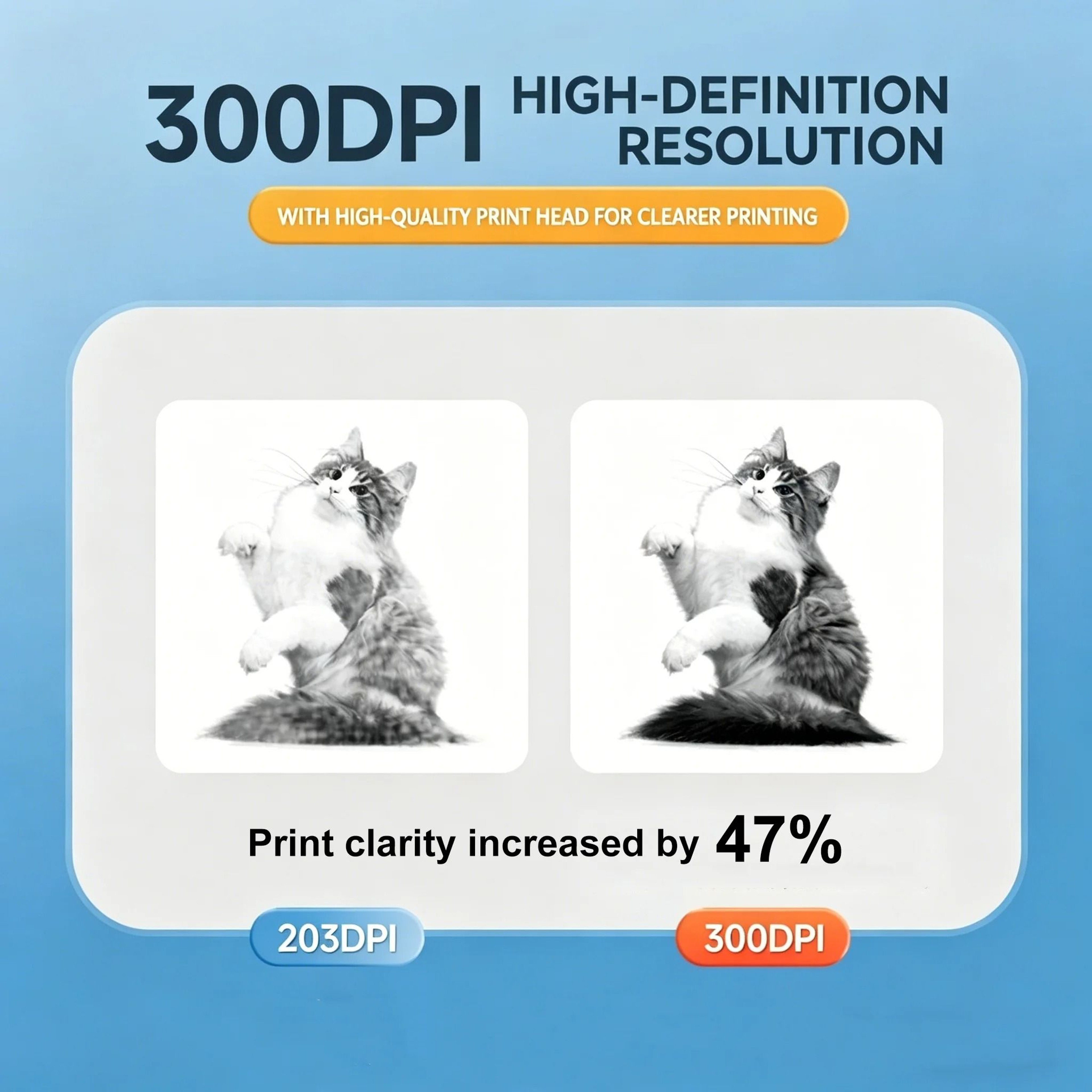 DETONGER 300DPI DP230S DP30S Wireless Mobile Thermal Label Printer Barcode Maker For Android  IOS 5