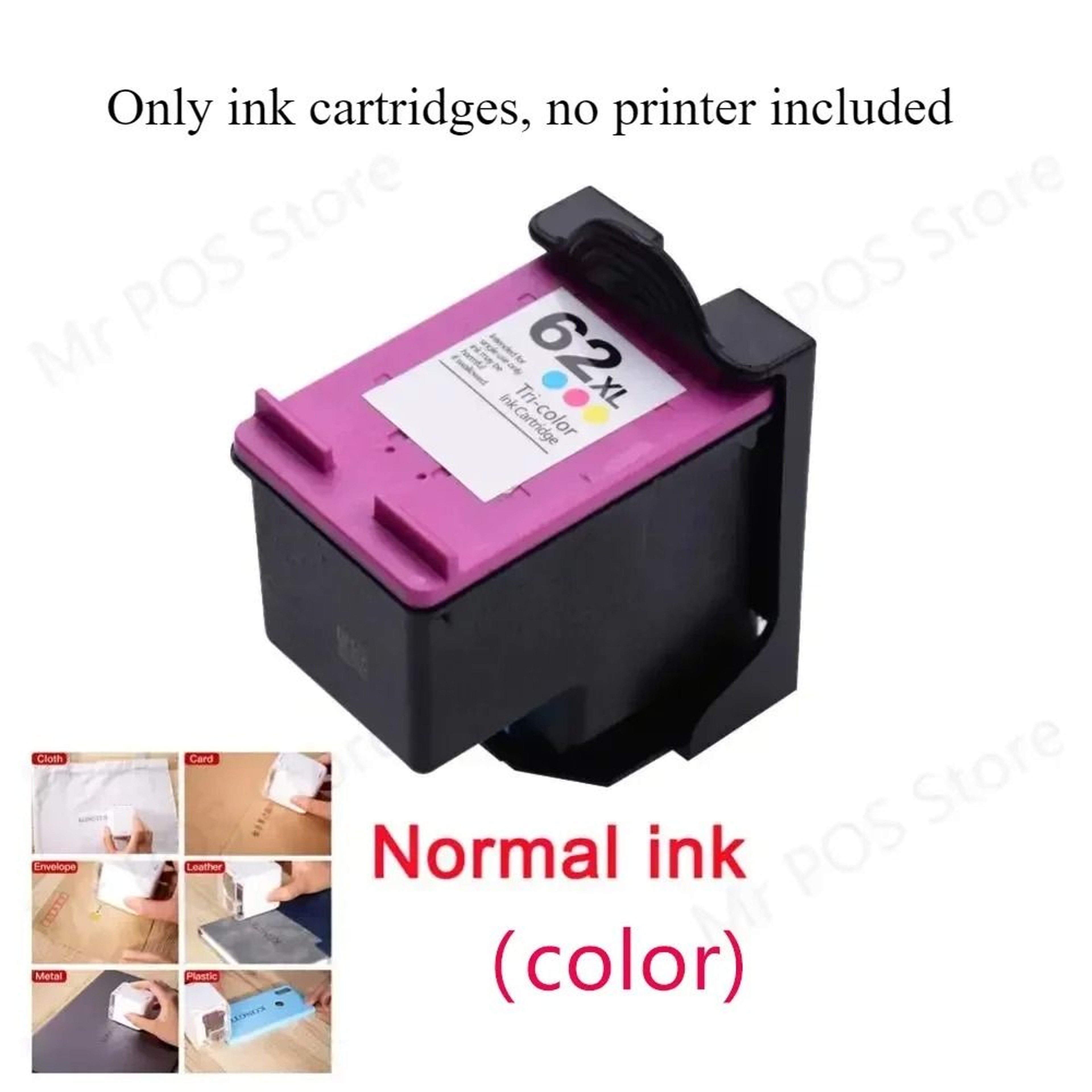 Original Kongten Mbrush Mini Color Printer Replacement Ink Cartridge Black  Brown 10