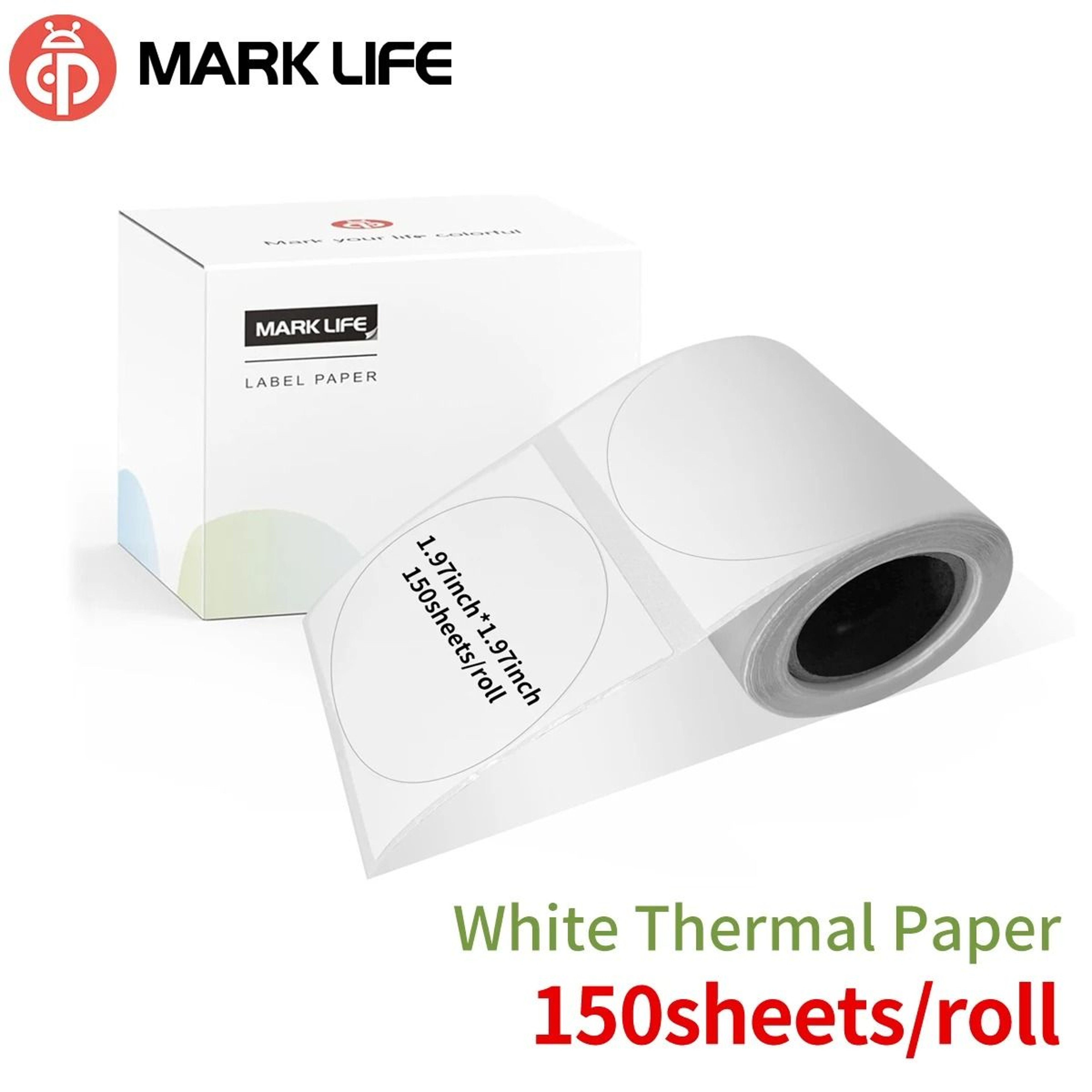 Marklife X2 Mini Portable Bluetooth Thermal Label Printer For Home Office  Business Organization 12
