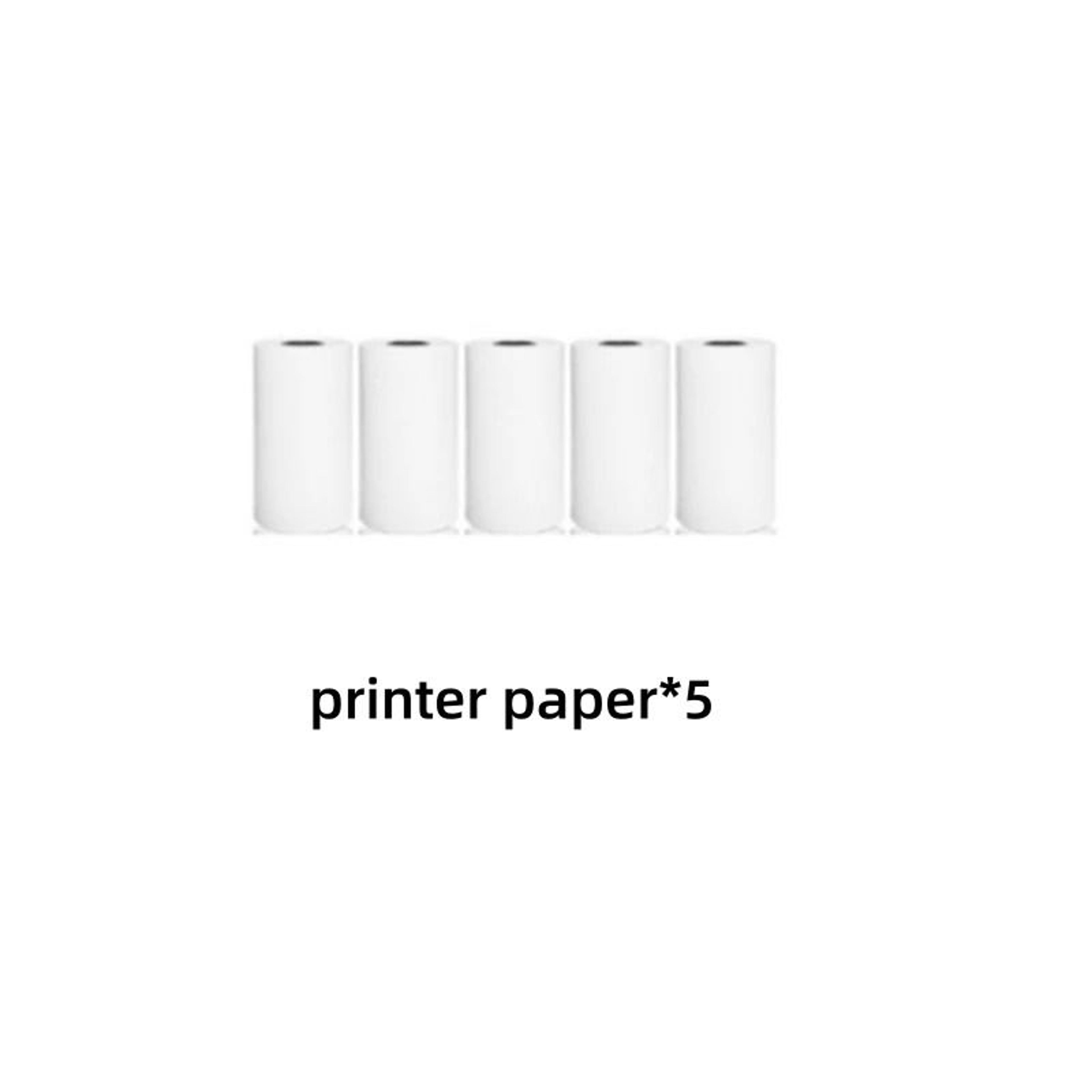 10Roll 57mm Thermal Sticker Paper Set SelfAdhesive White Labels For Pocket Printers  Kids Photo Mak 9