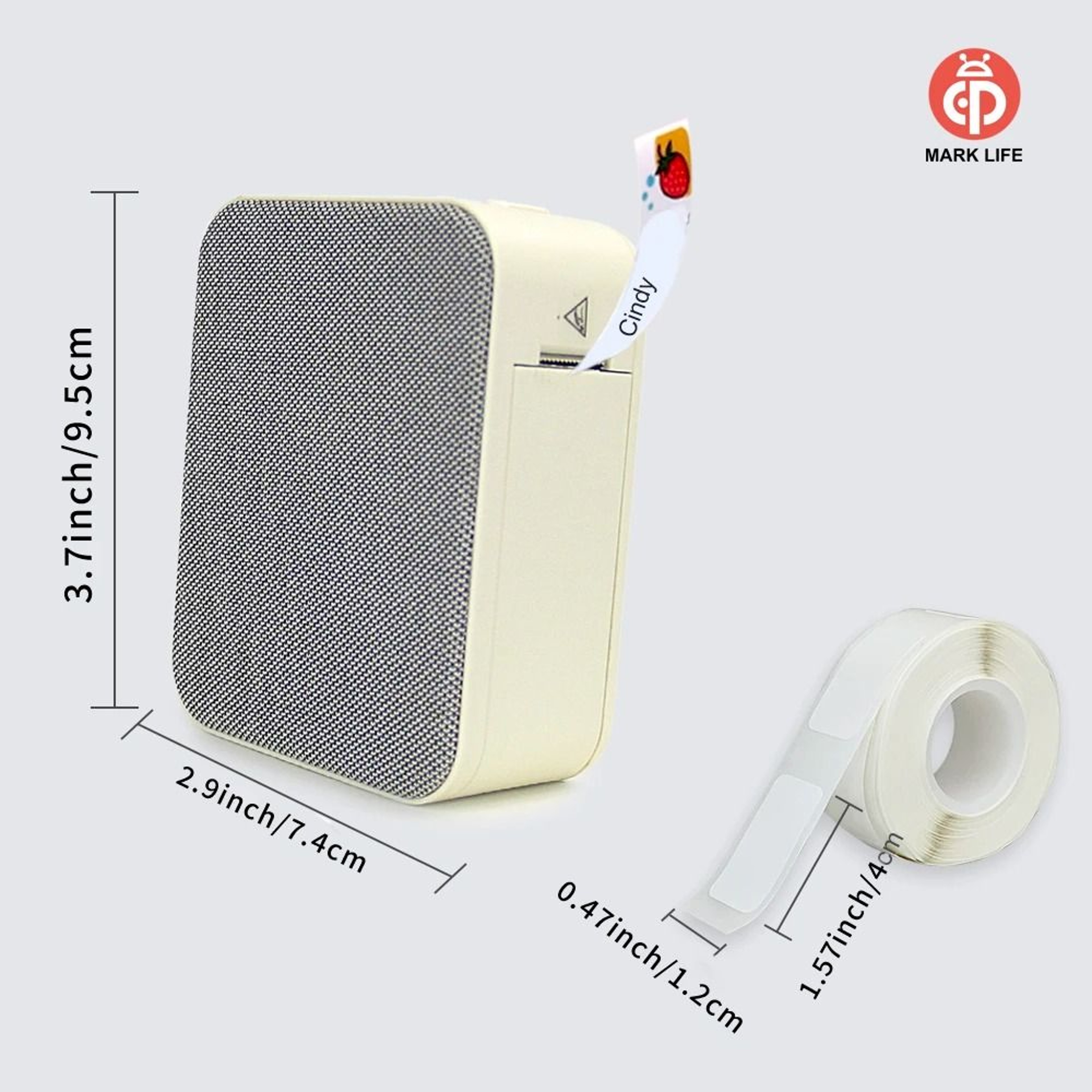 Marklife P15 Mini Bluetooth Thermal Label Printer Inkless Sticker Maker For Home Office  DIY Crafts 2