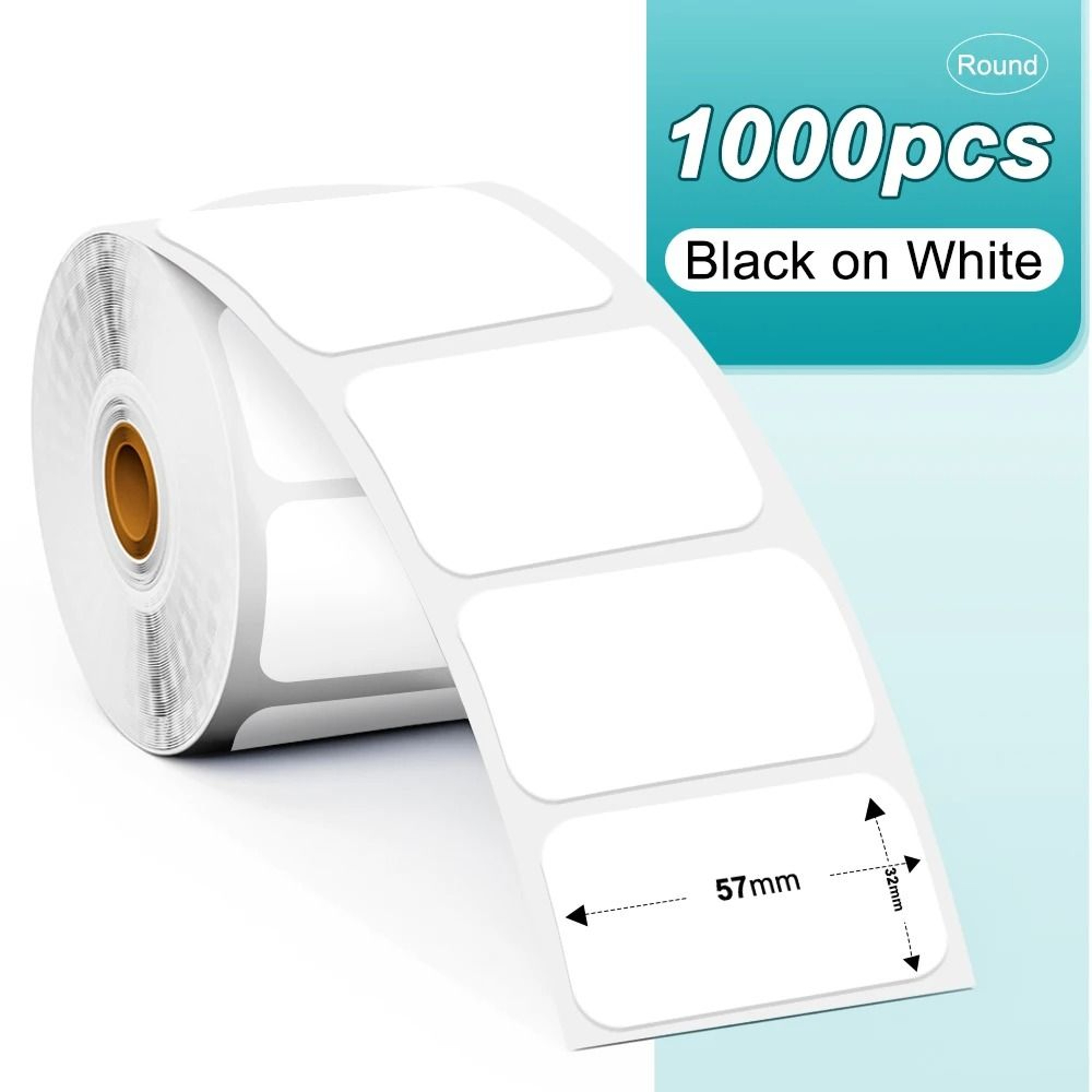 Phomemo PM241 Thermal Labels Round Square Rainbow Sticker Paper For DIY Logo Design  Address Tags 14