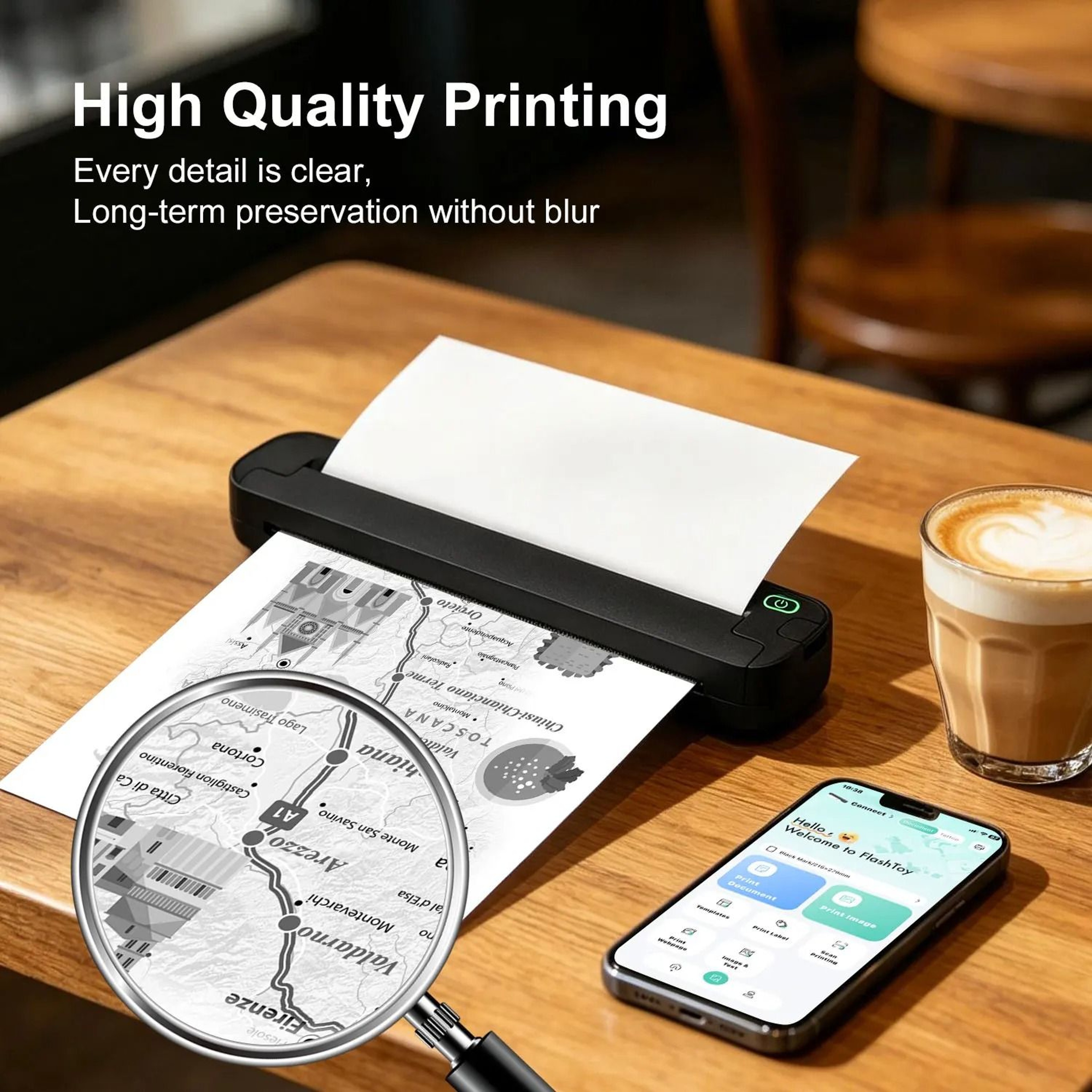 Wireless Bluetooth Thermal Tattoo Stencil Printer 455g Portable Transfer Machine With 15 Transfer P 1