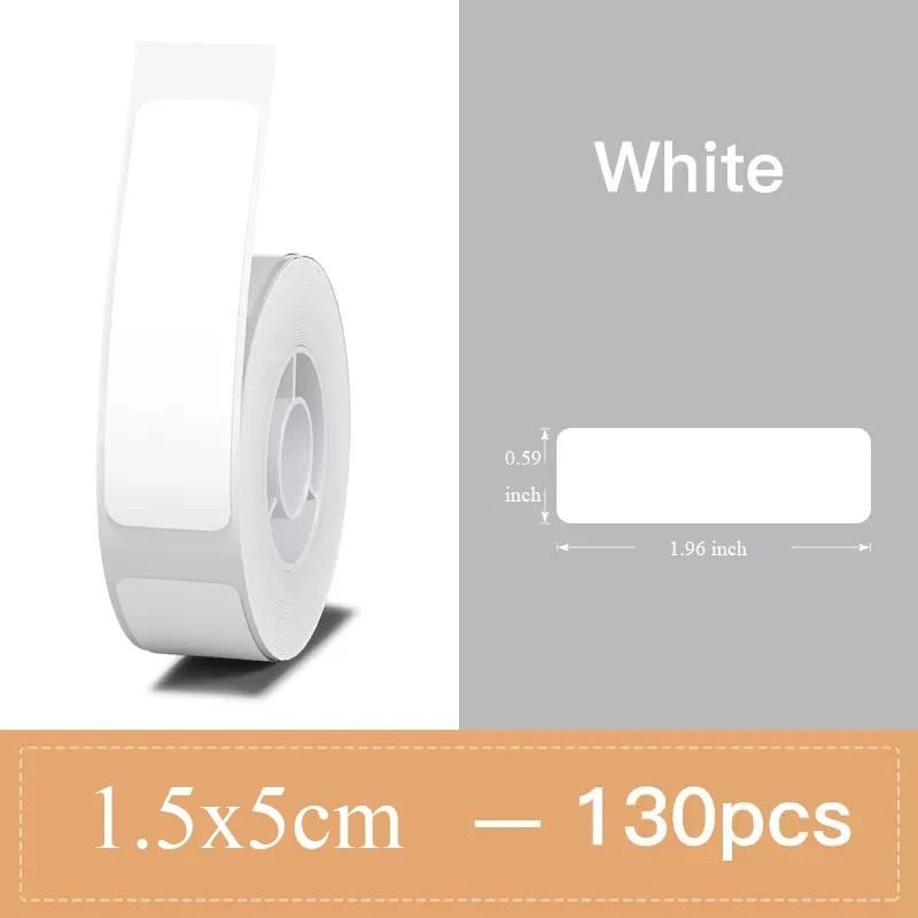 Niimbot D11 D101  D110 Thermal SelfAdhesive Waterproof Label Rolls Cable Color  Round Stickers 5