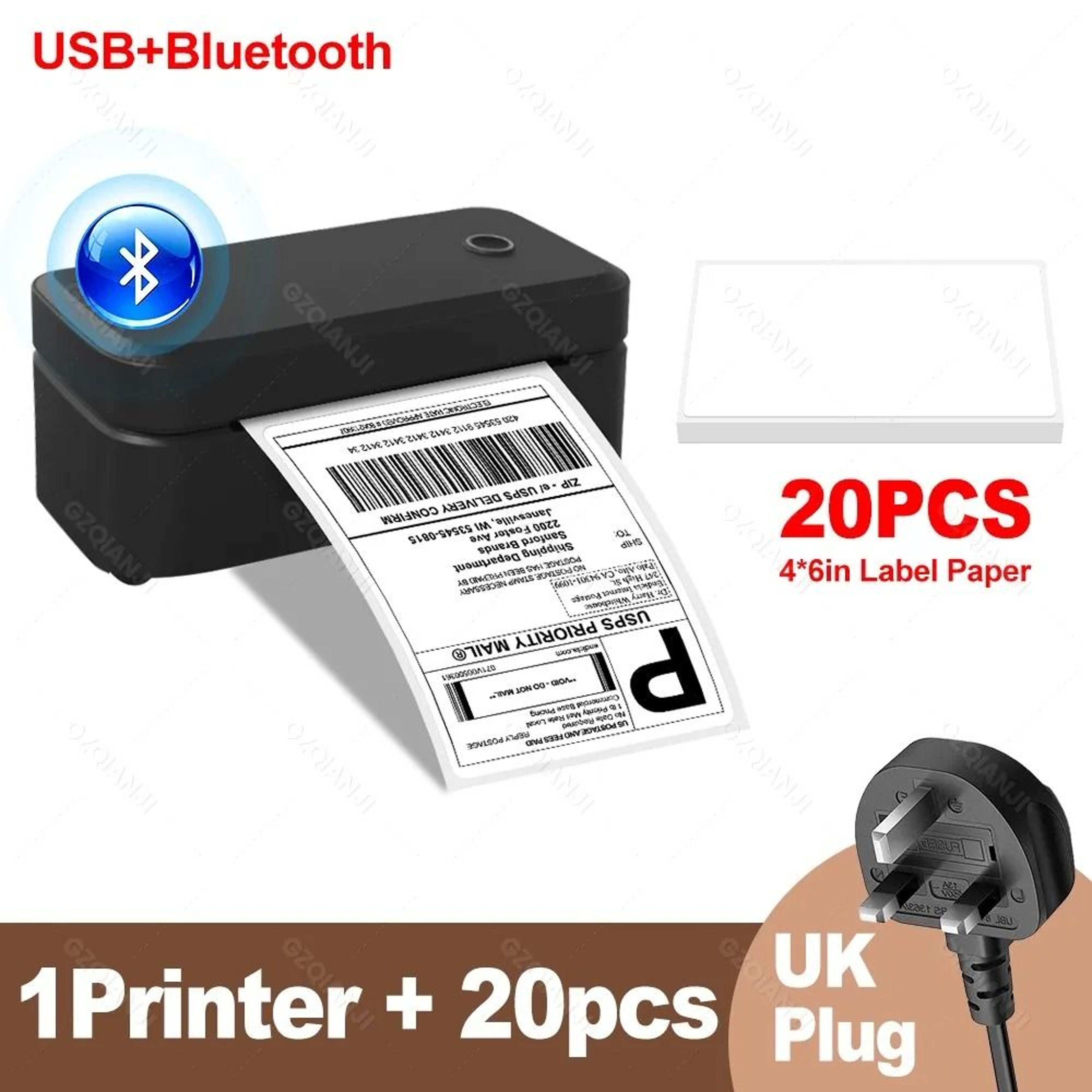 4Inch 110mm Marklife X4 Bluetooth Thermal Label Printer Wireless Shipping Express Maker For IPhone  13