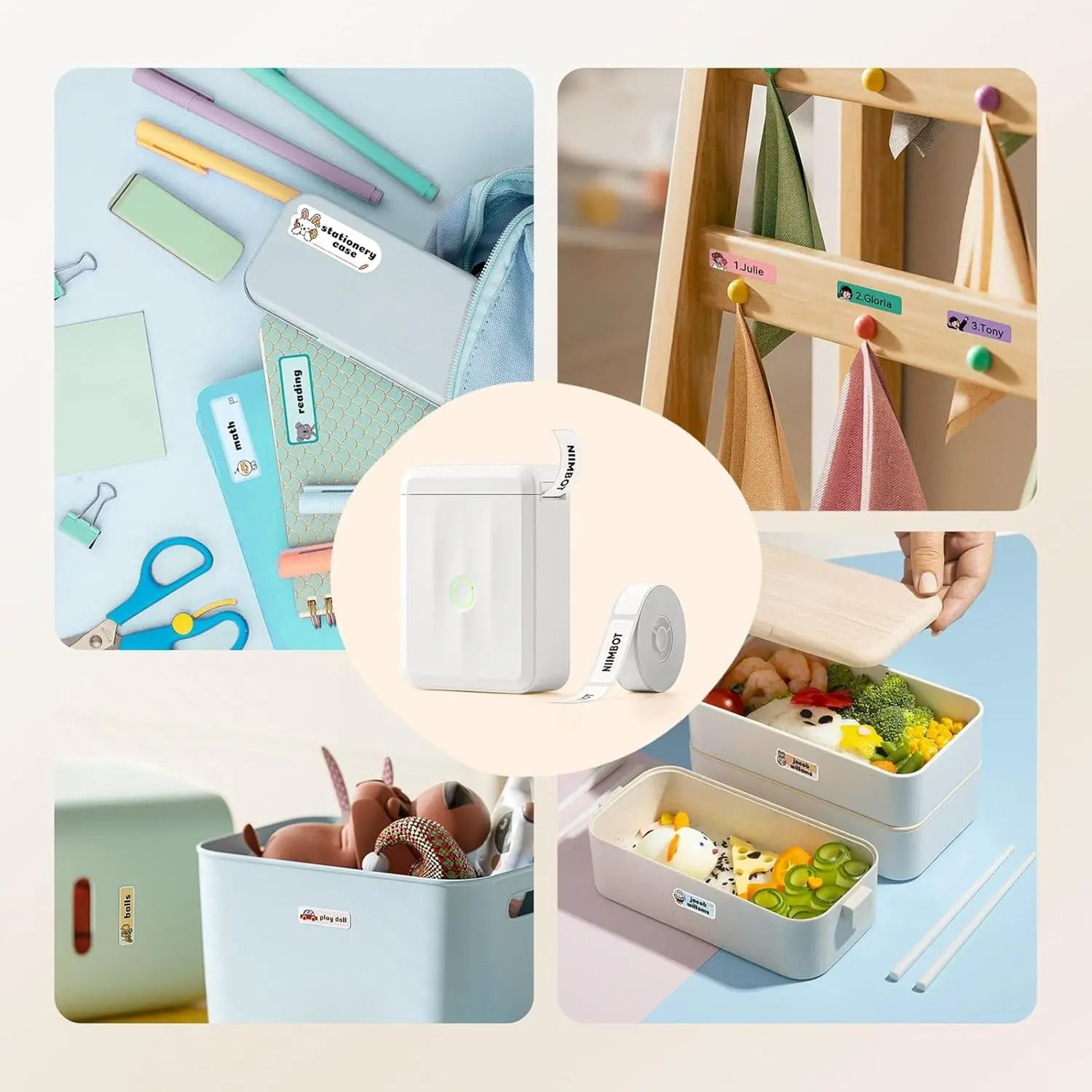 Niimbot D110 Smart Portable Label Printer Mini Pocket Bluetooth Thermal Sticker Maker 5