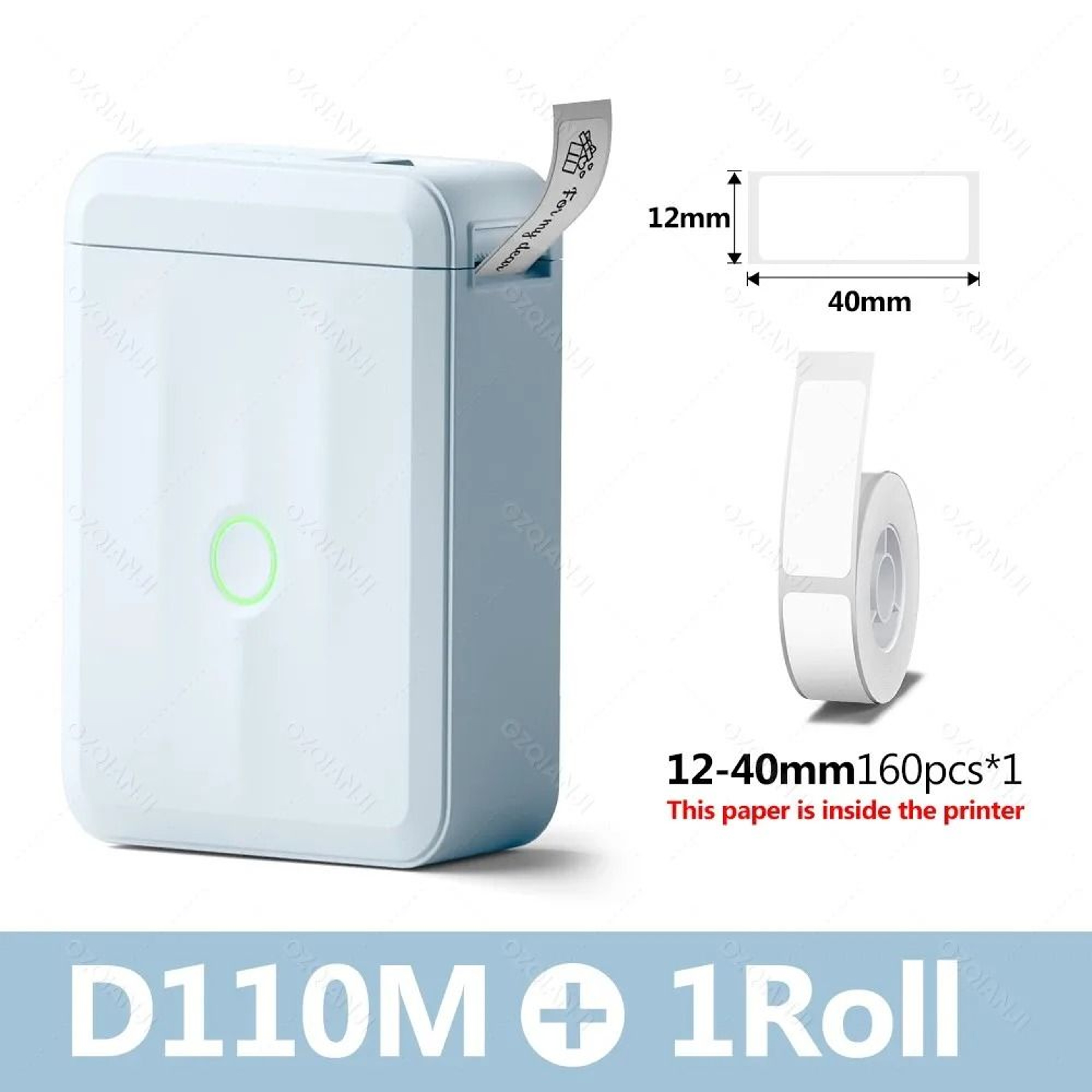 Niimbot D110 Smart Portable Label Printer Mini Pocket Bluetooth Thermal Sticker Maker 6