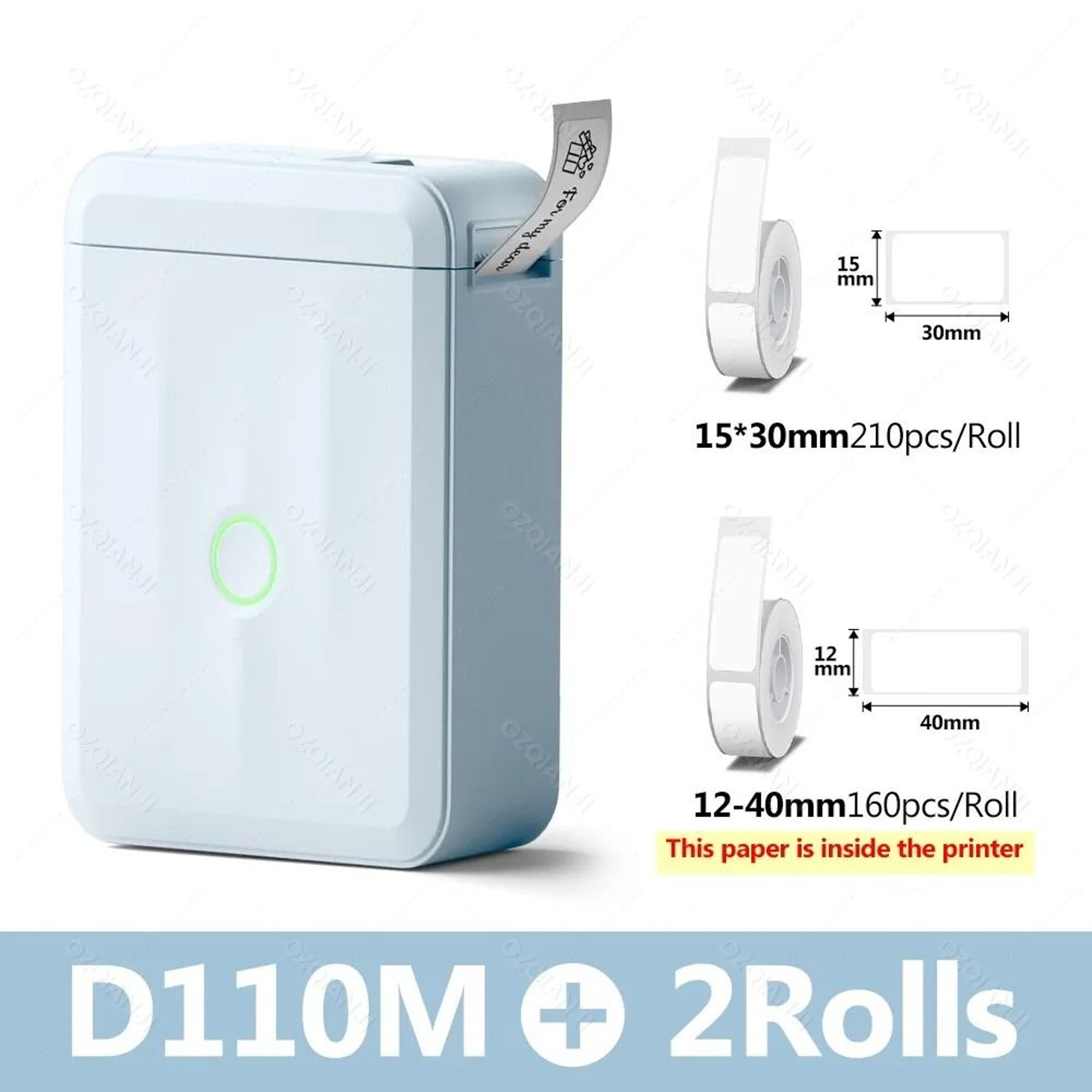 Niimbot D110 Smart Portable Label Printer Mini Pocket Bluetooth Thermal Sticker Maker 14