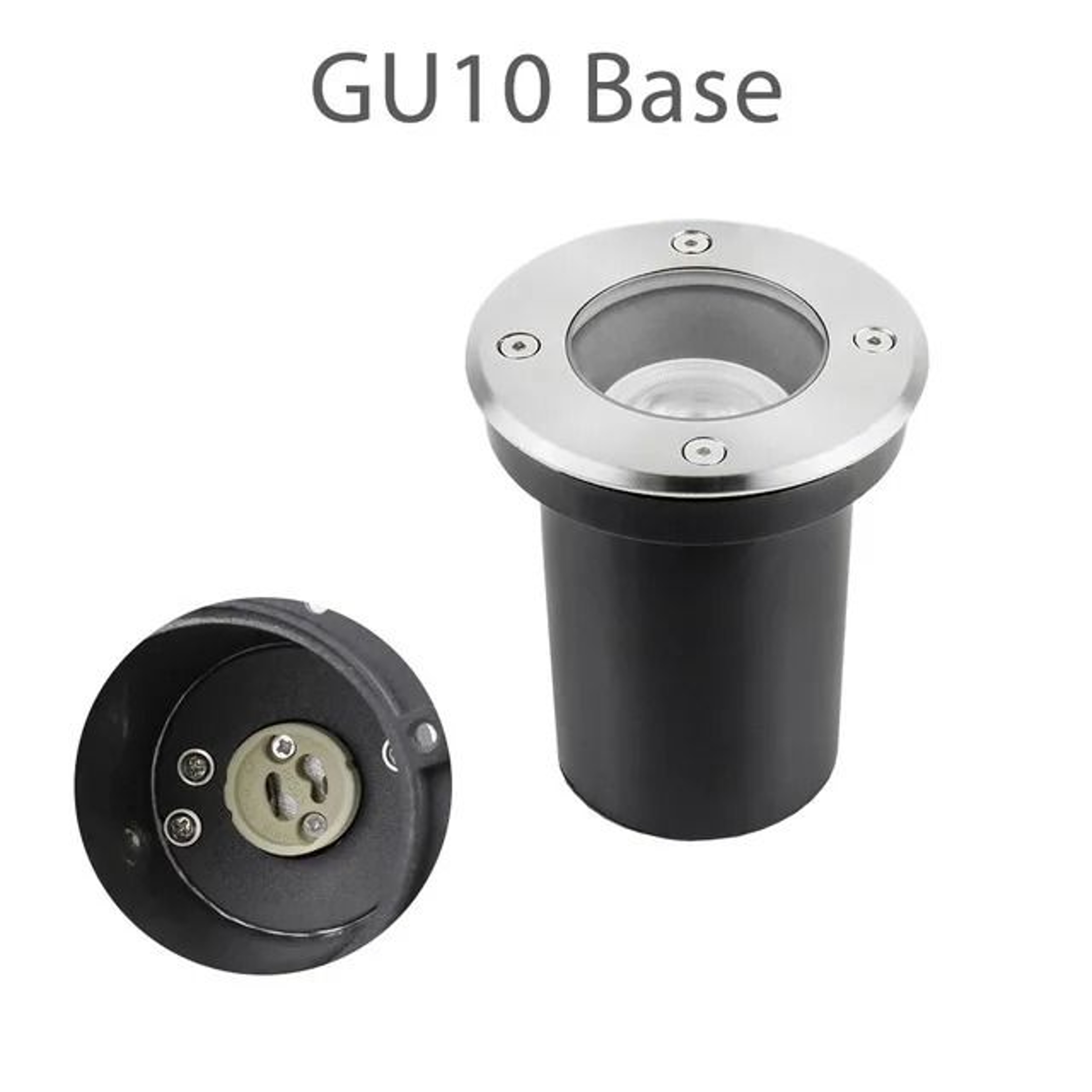 Waterproof Outdoor GU10 MR16 InGround Well Light  Stainless Steel Buried Spot Fixture 6