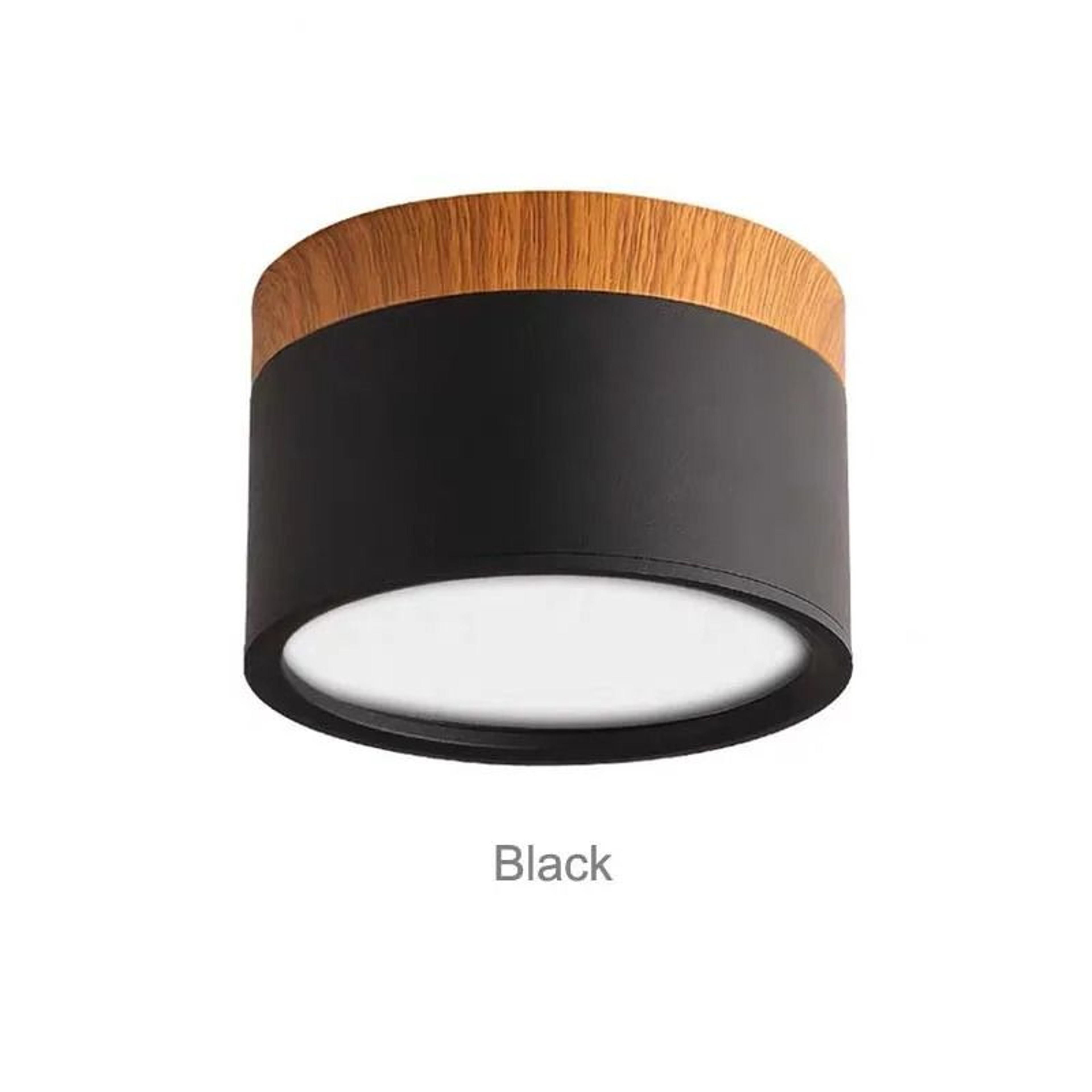 Nordic Wood Dimmable LED Downlight  Modern SurfaceMount Ceiling Spotlight 7