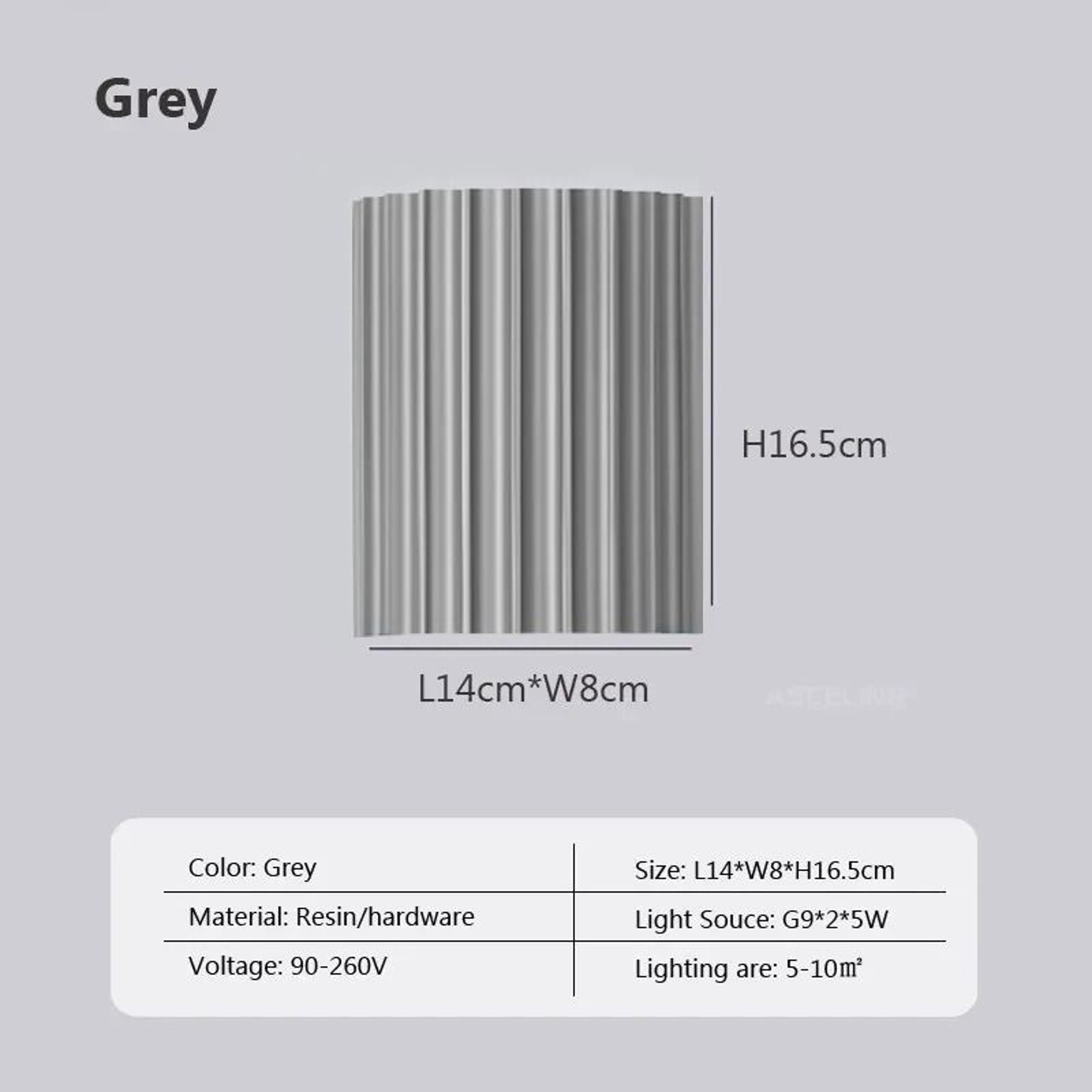 Modern Macaron Resin Wall Sconce  Minimalist G9 Bedside Accent Lamp For Bedroom Living Room  Hallwa 8