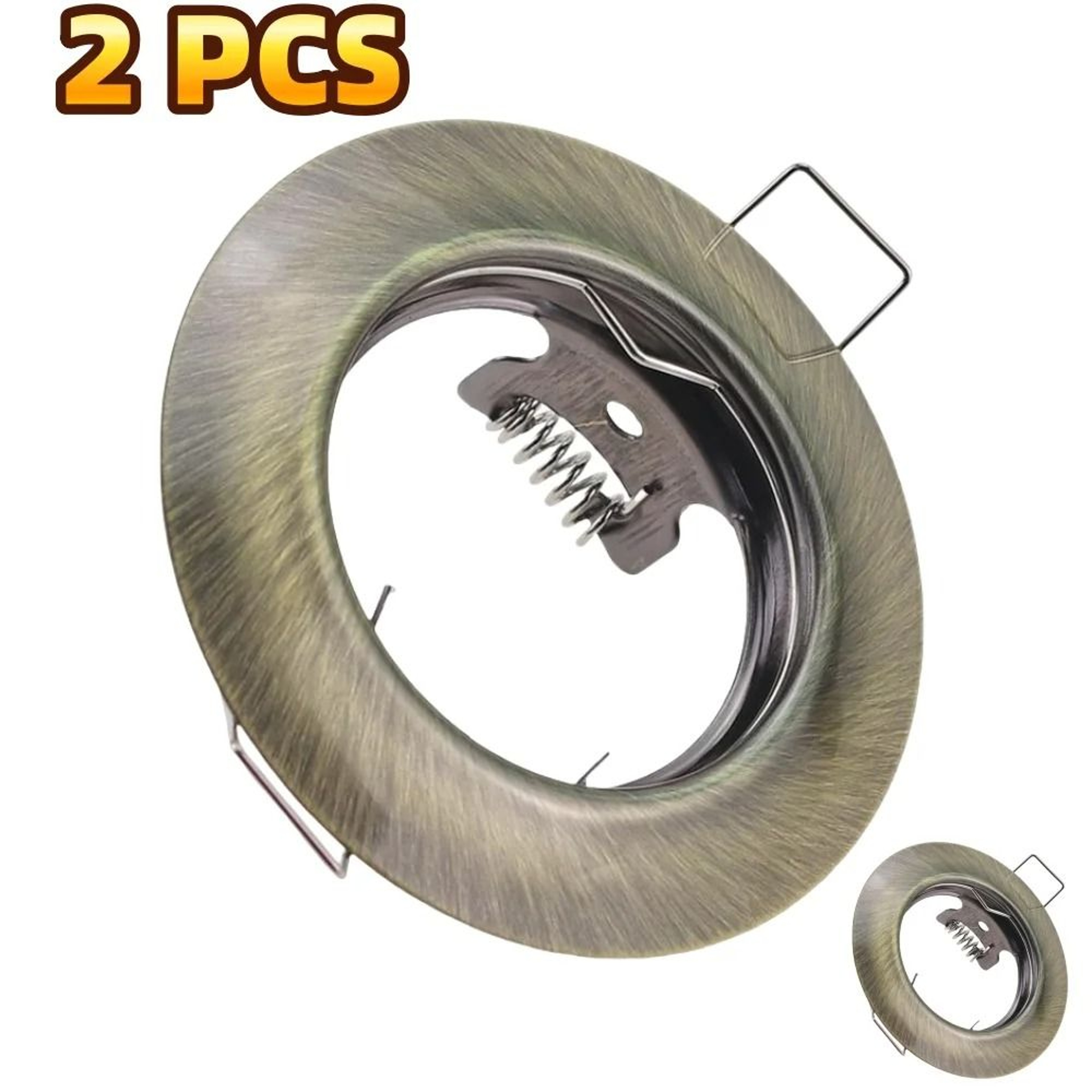 JOYINLED LED Recessed Downlight Kit  Replaceable GU10 MR16 Spotlight Frames For Living Room  Bedroo 12