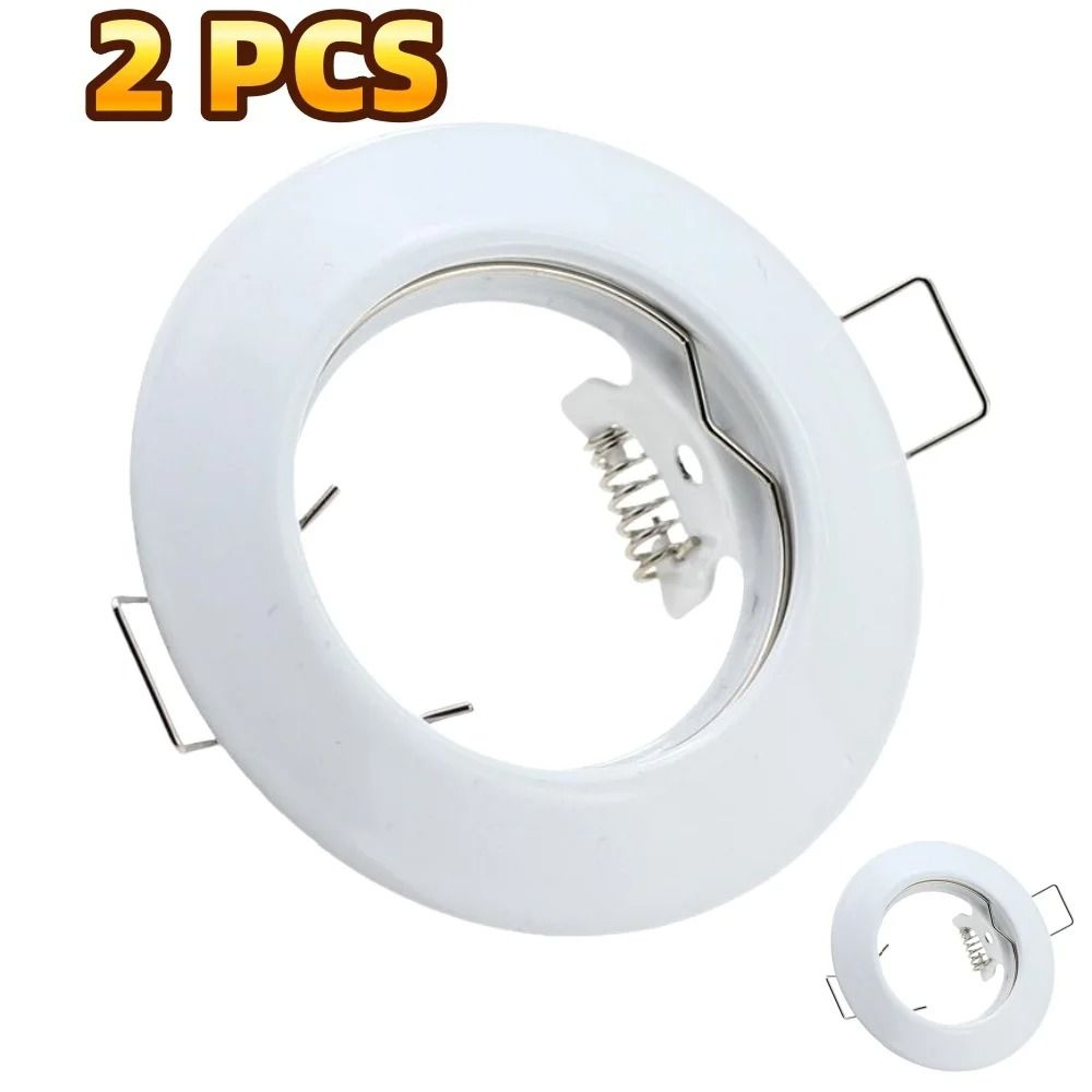 JOYINLED LED Recessed Downlight Kit  Replaceable GU10 MR16 Spotlight Frames For Living Room  Bedroo 2
