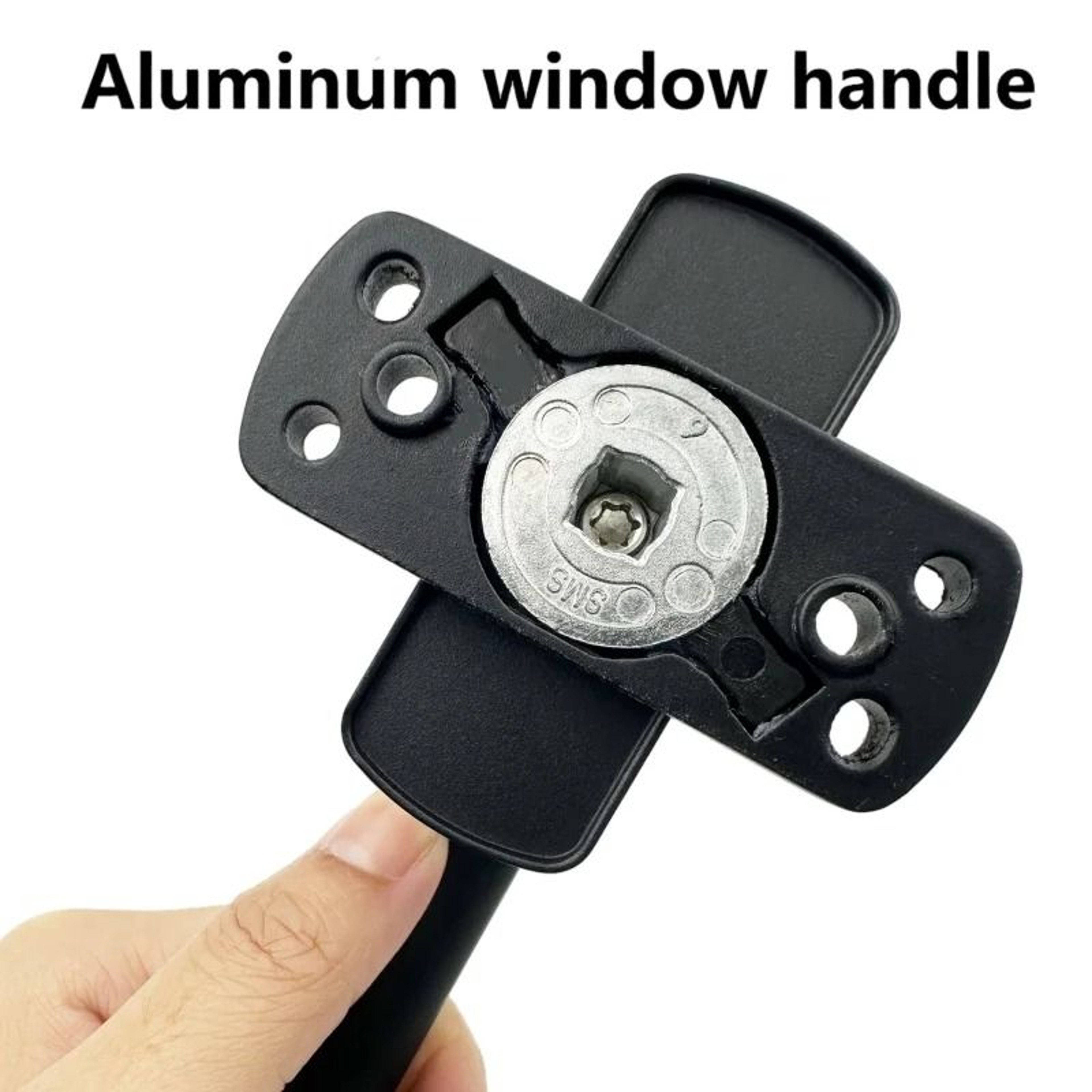 Universal Aluminum Alloy Casement Window Handle  Reversible InwardOpening Mechanical Locking Latch 2