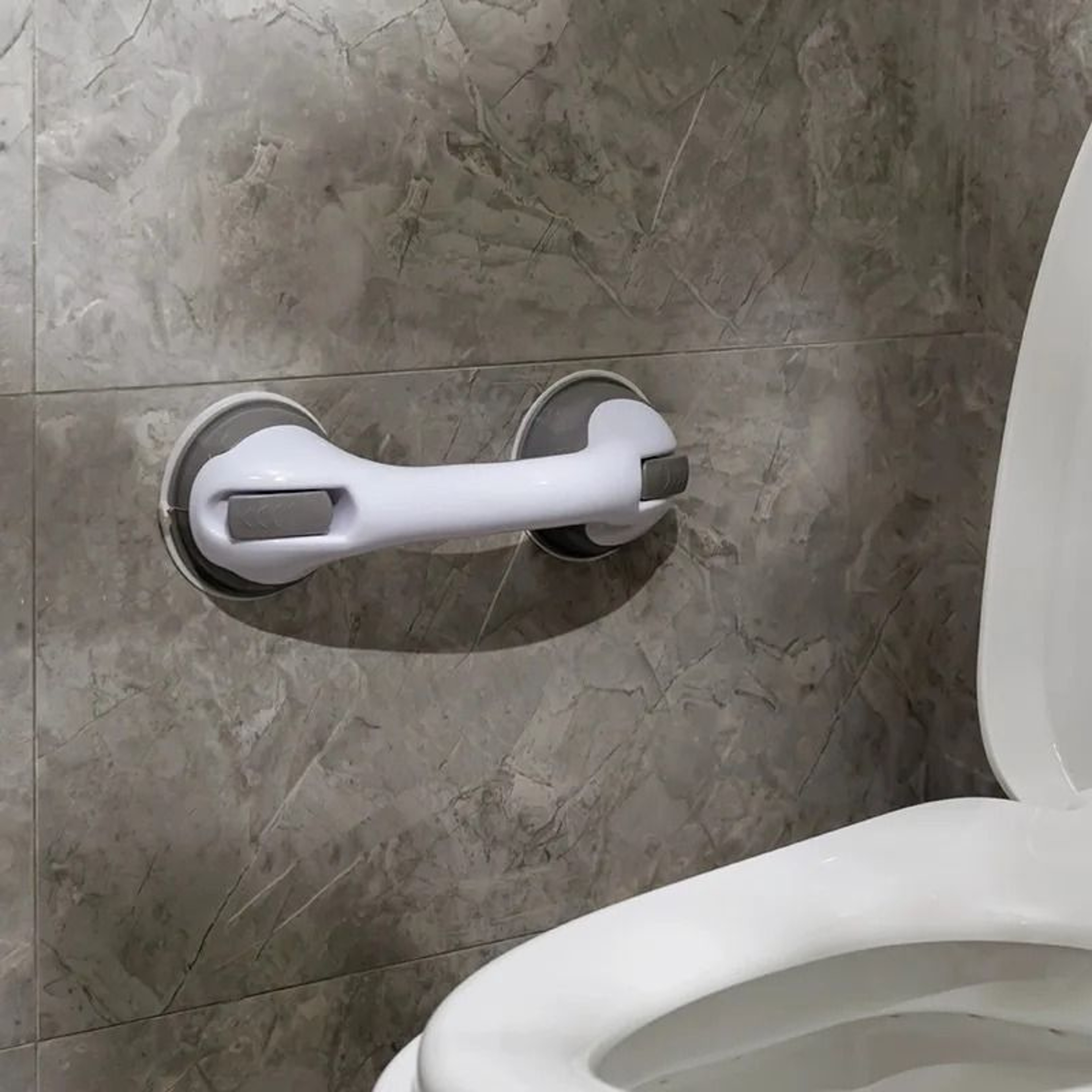 2Pack Vacuum Suction Cup Shower Grab Bars  NonSlip Bathroom Safety Support Handle Rail 2
