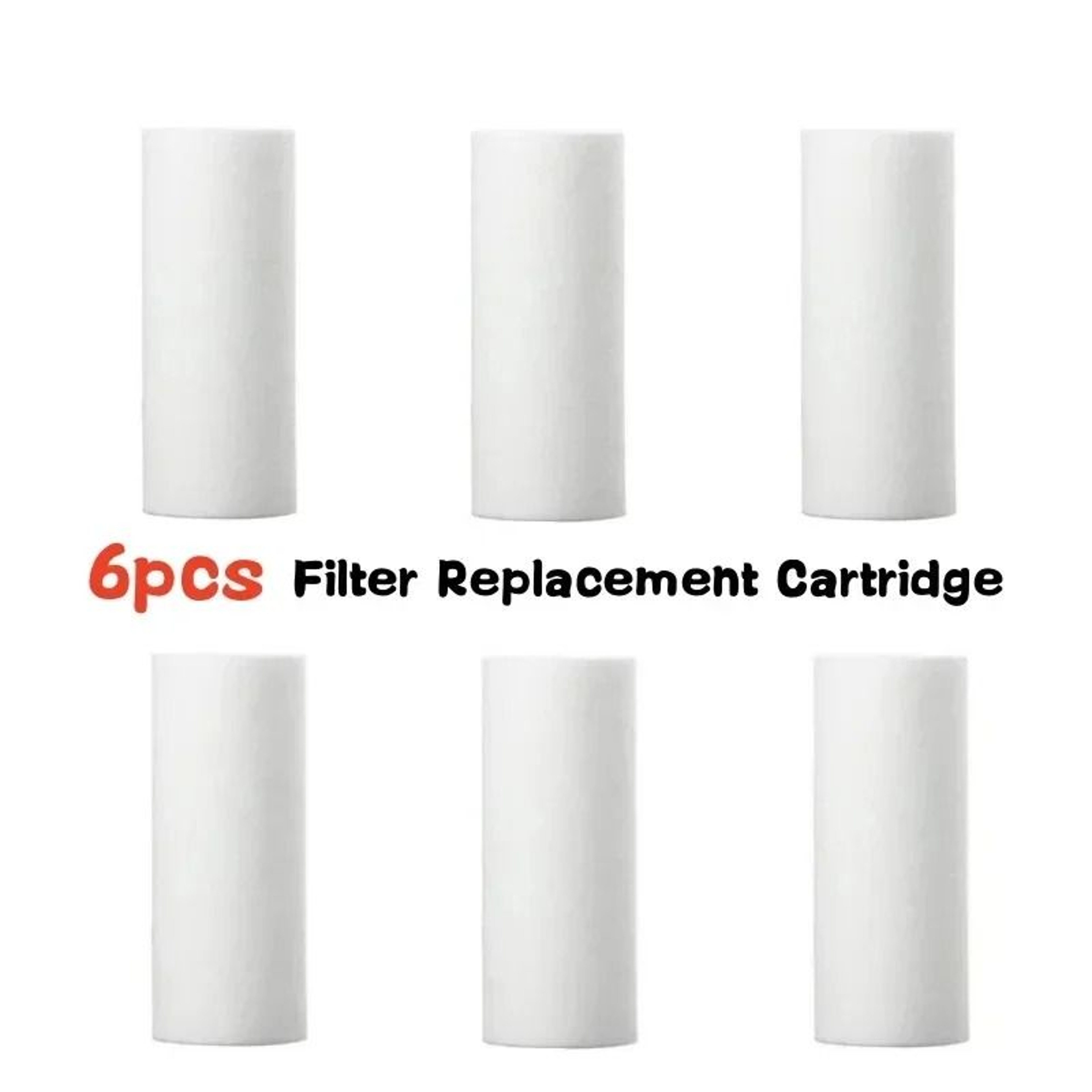 5Inch InLine Water PreFilter Unit  HighFlow Sediment Purifier For Washing Machines Showers  Heaters 6