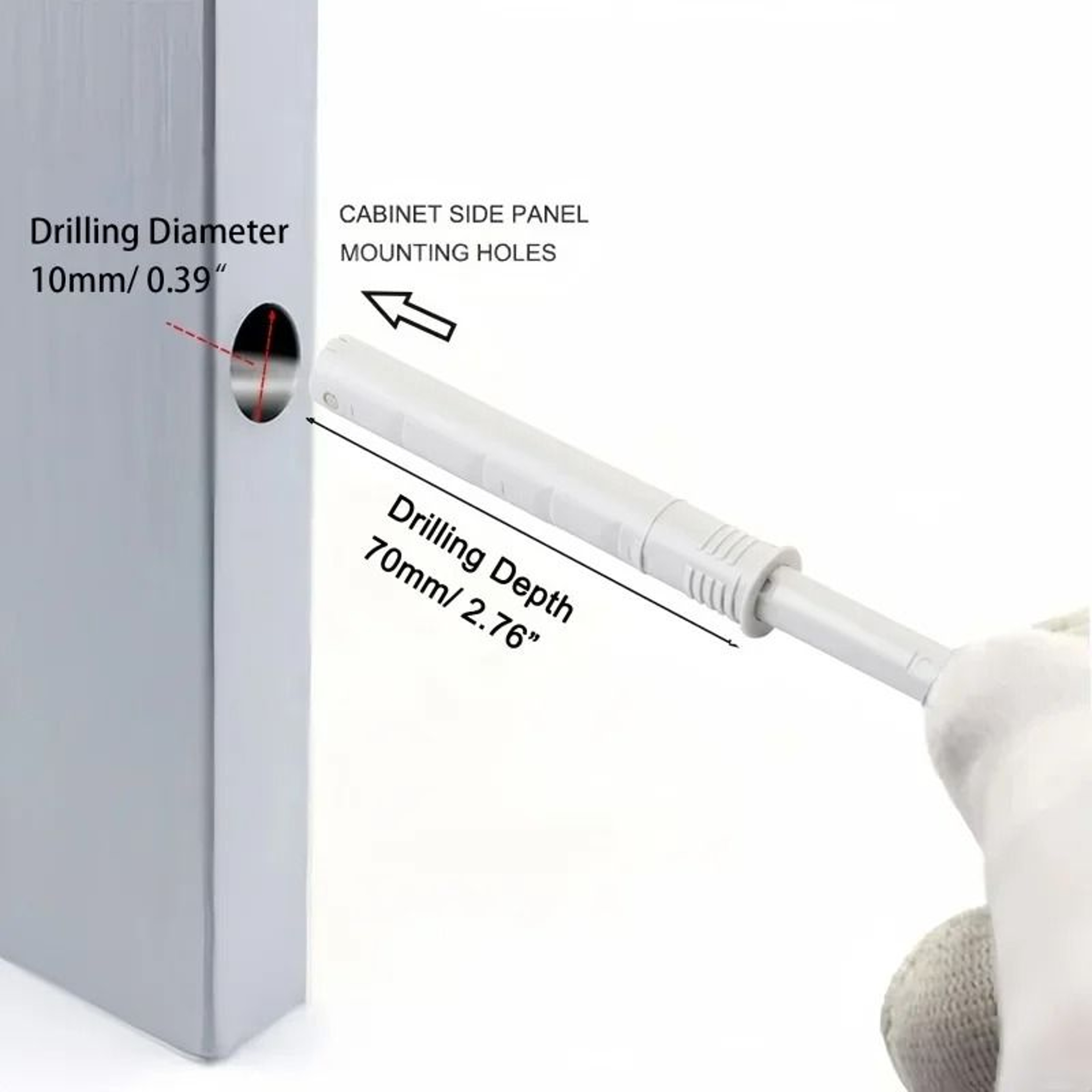 10Pack Rebounding Magnetic Touch Latch Set  HeavyDuty PushtoOpen Cabinet Catches  Door Closers 3