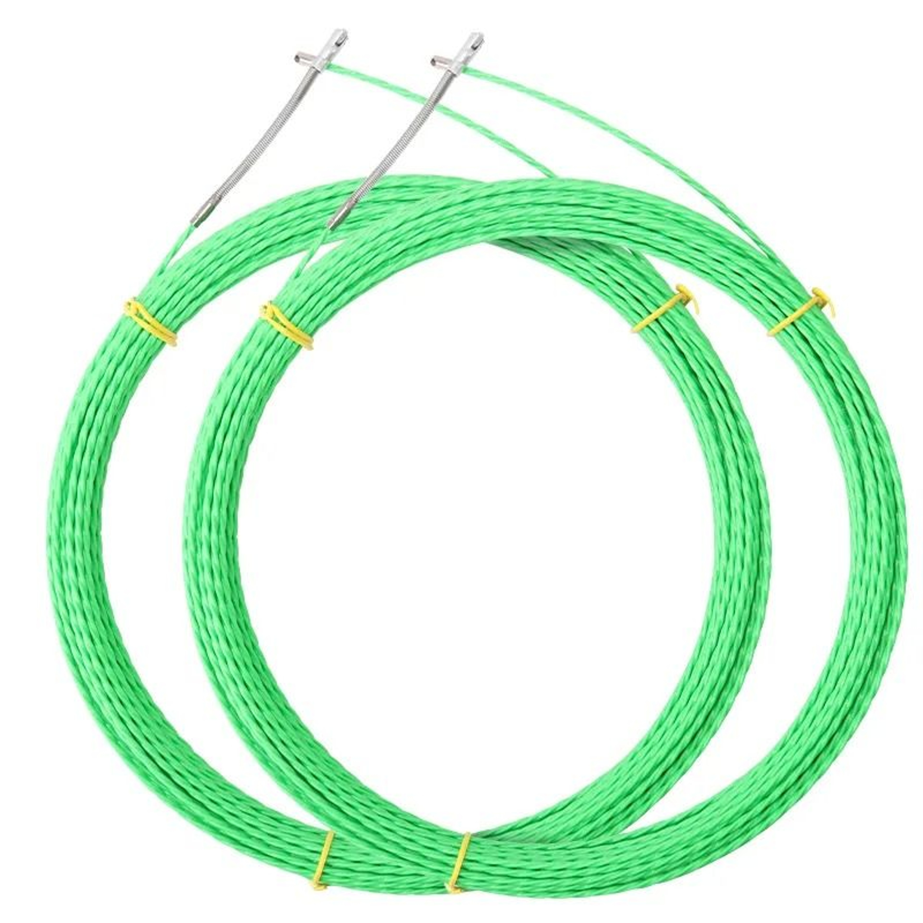 Universal Wire Threading Device 5m30m  HeavyDuty Spring Rope Fish Tape Wire Puller With Pulley 1