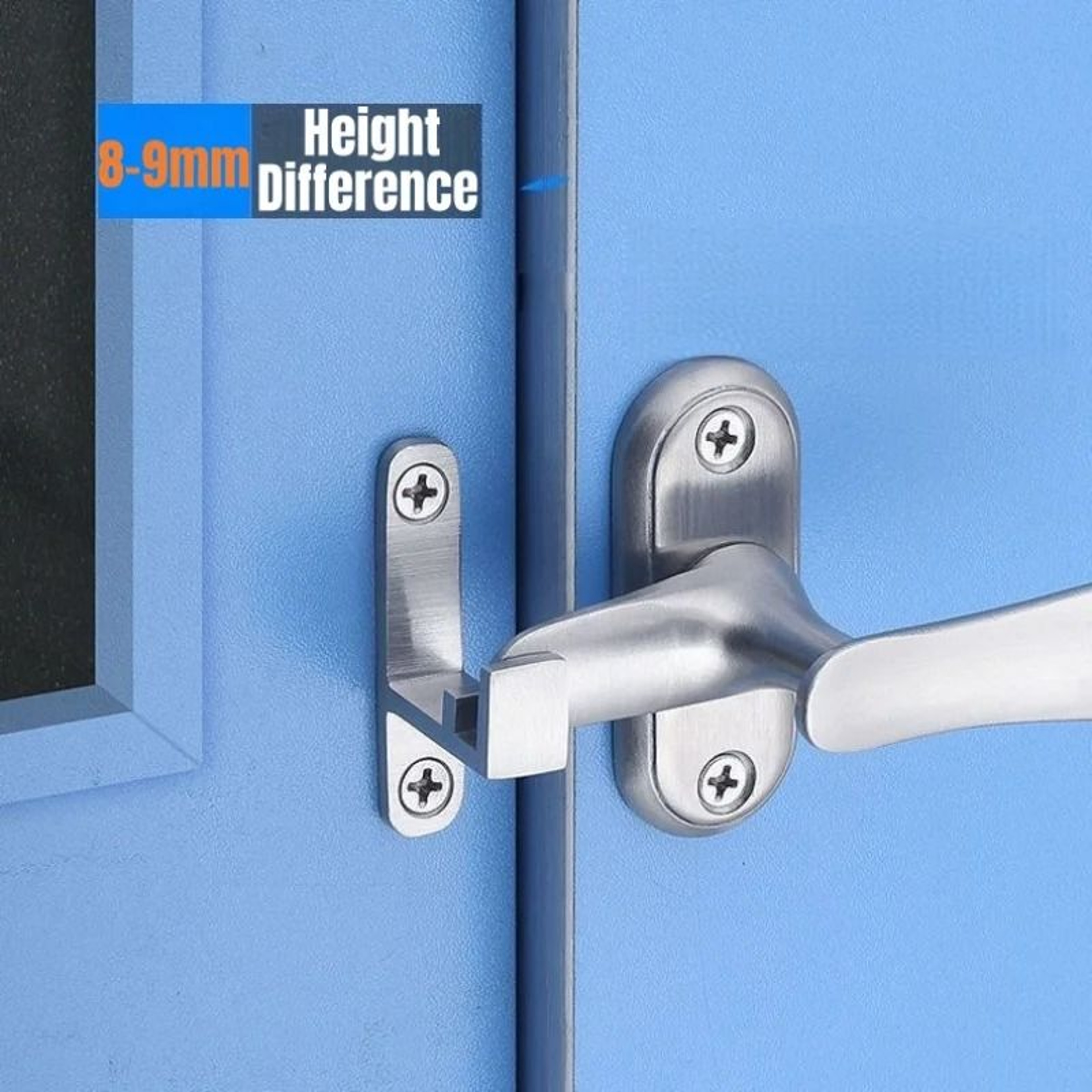Stainless Steel Double Slot Door Bolt  90  180 HeavyDuty Flip Latch Lock  Gate Buckle 1