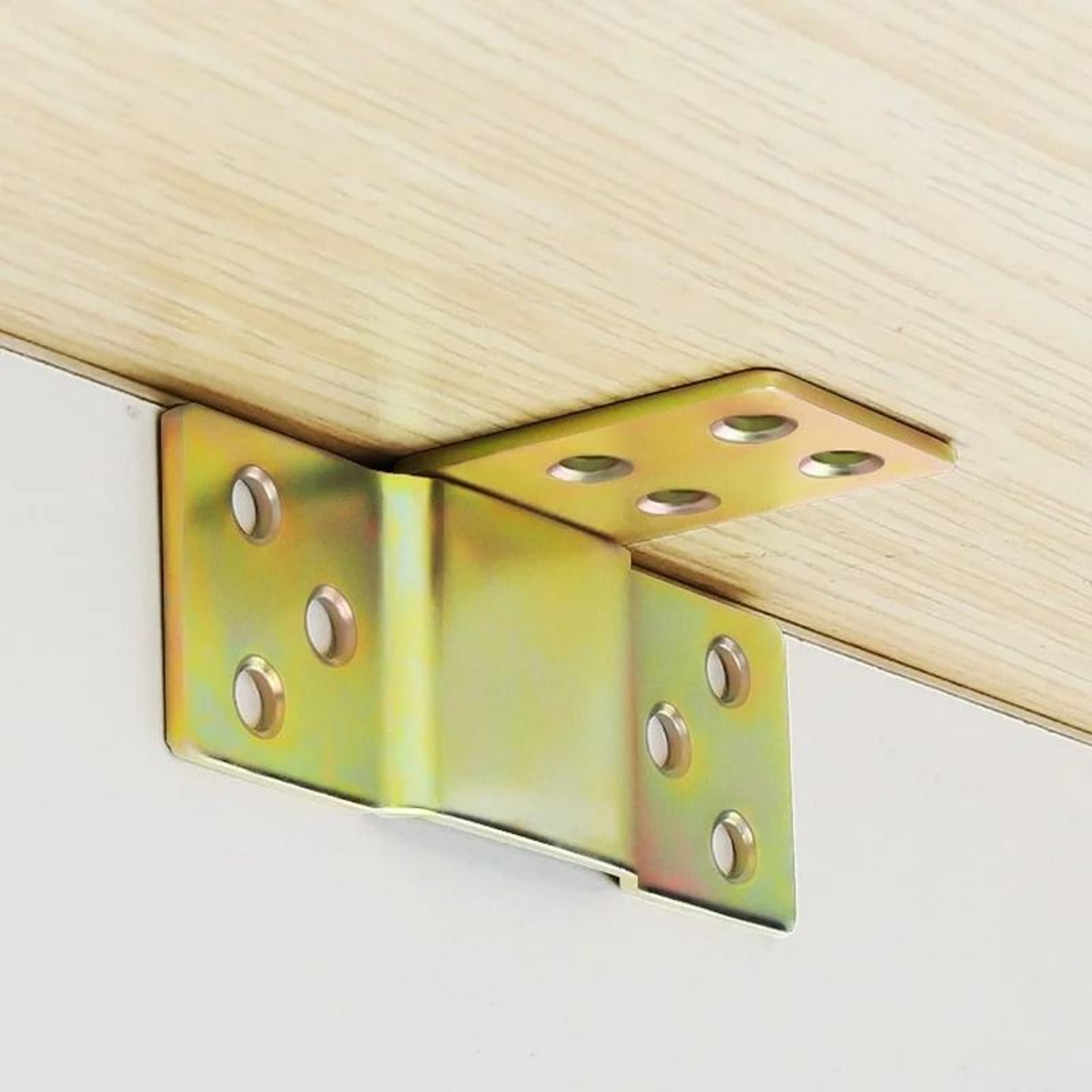 2610 Sets Metal Bed Frame Corner Brackets  HeavyDuty Wooden Frame Hook  Buckle Support Connectors 2