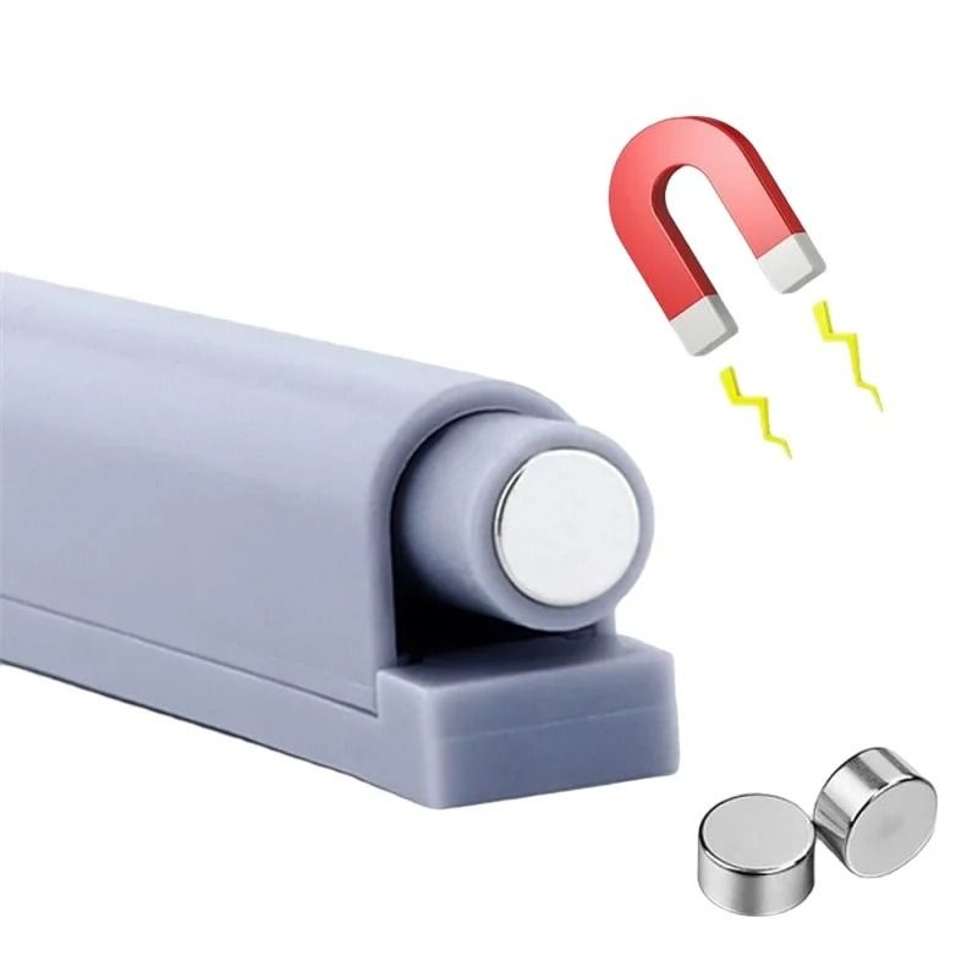 Magnetic Push To Open Cabinet Door Catches  Soft Touch Rebound Latch For Drawers  Wardrobes 2