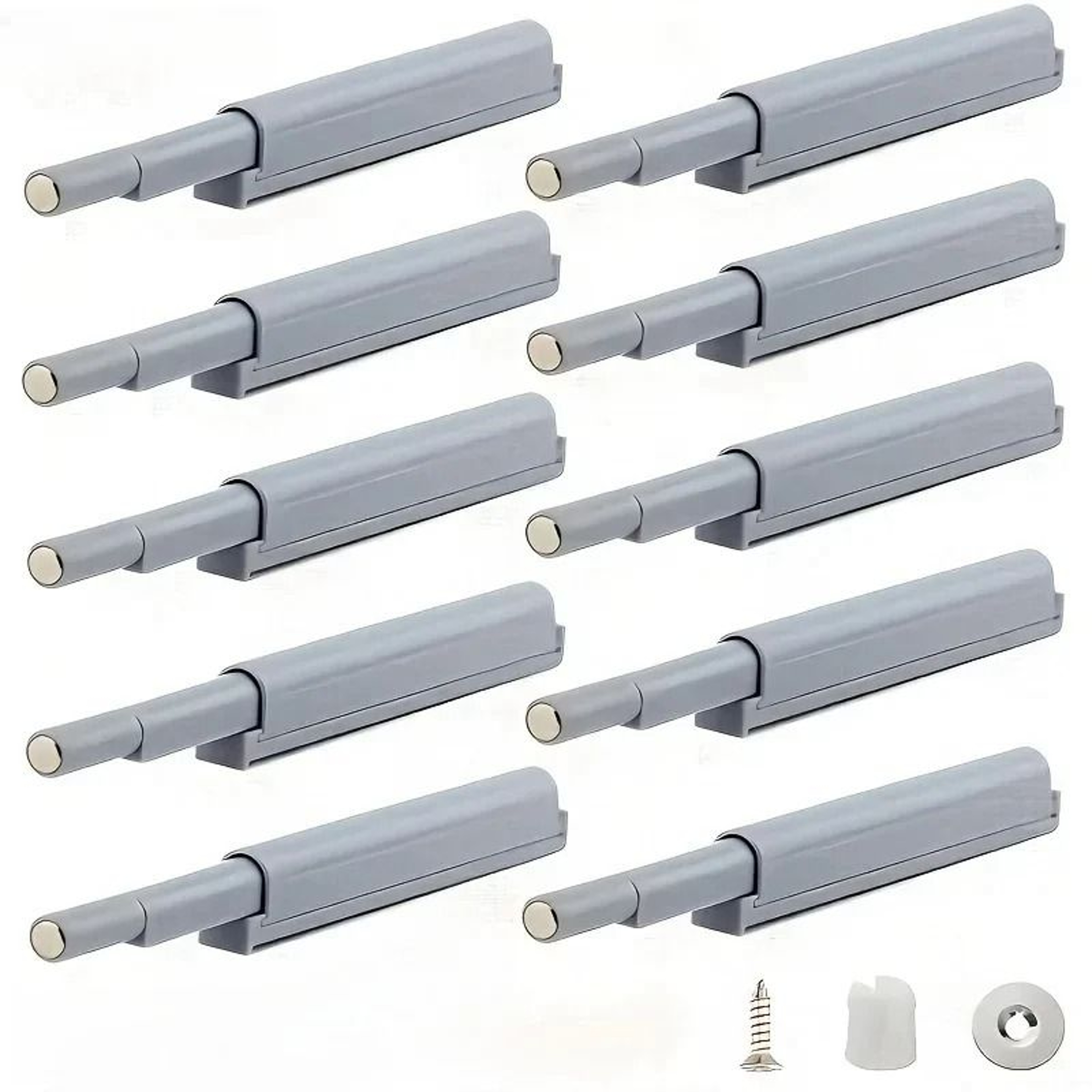 Magnetic Push To Open Cabinet Door Catches  Soft Touch Rebound Latch For Drawers  Wardrobes 7