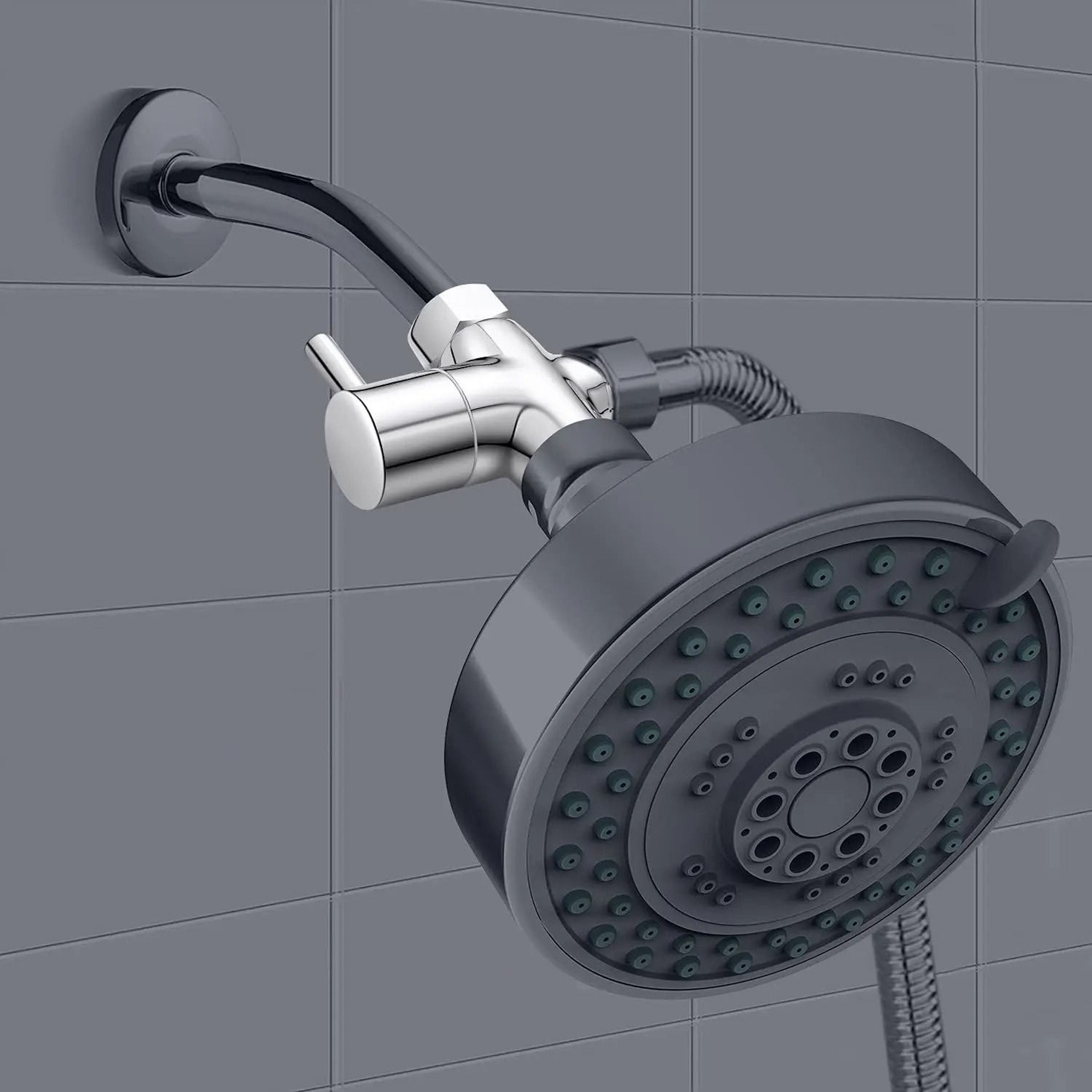 3Way Diverter Valve G12 Shower Tee Adapter  Adjustable Faucet Switcher For Bathroom  Toilet 5