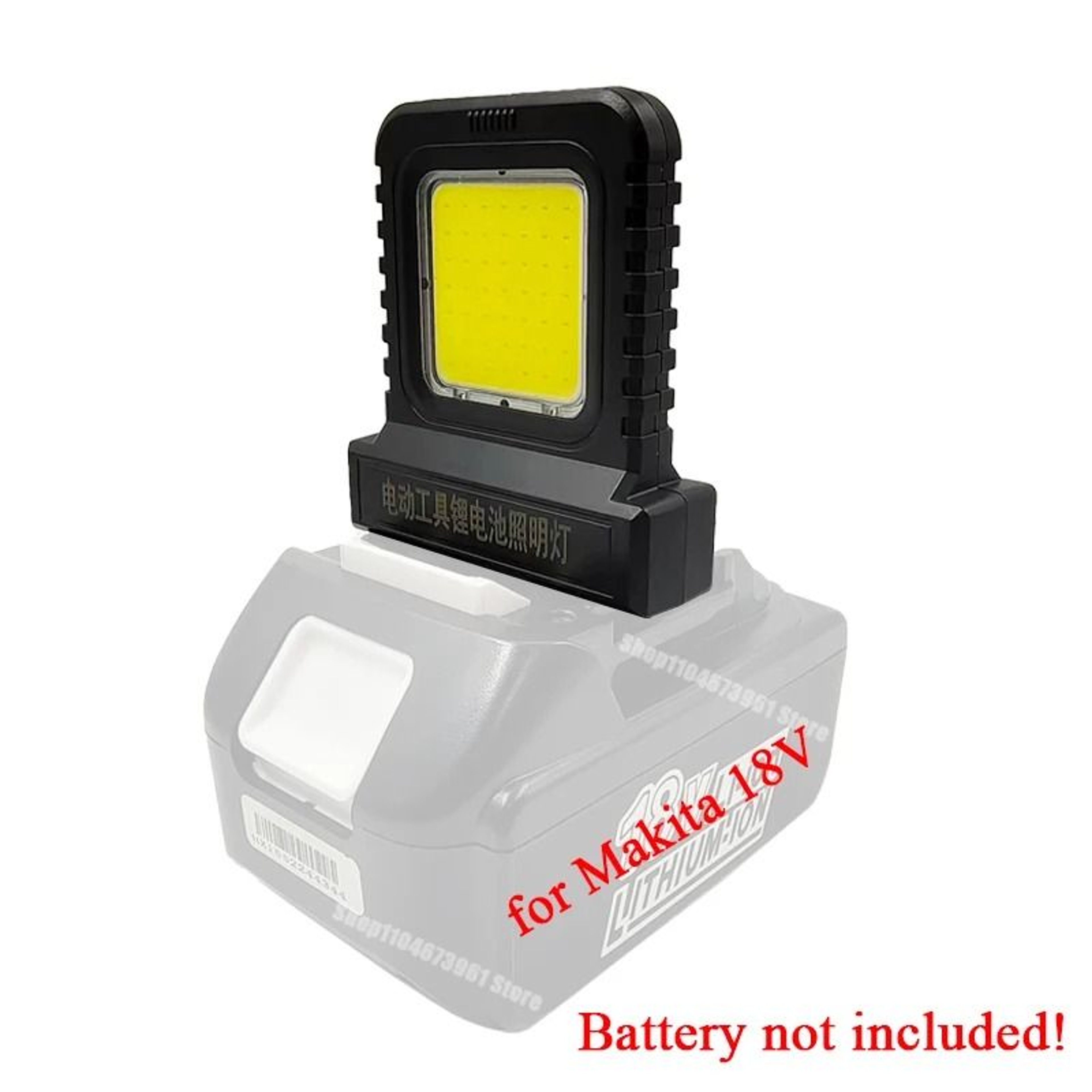 MultiBrand LED Work Light Spotlight For Makita Milwaukee DeWalt  Bosch 18V21V Batteries 1