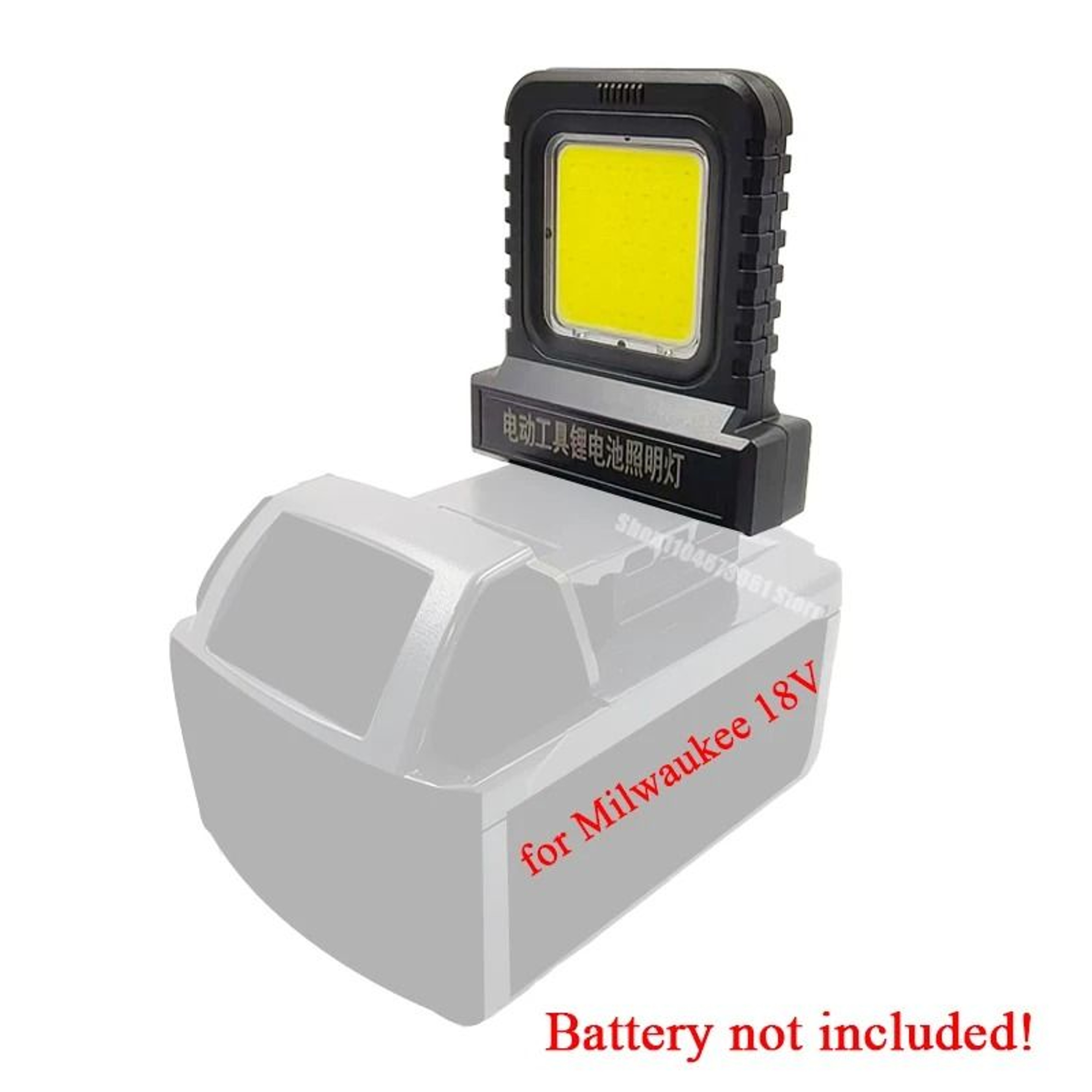 MultiBrand LED Work Light Spotlight For Makita Milwaukee DeWalt  Bosch 18V21V Batteries 2