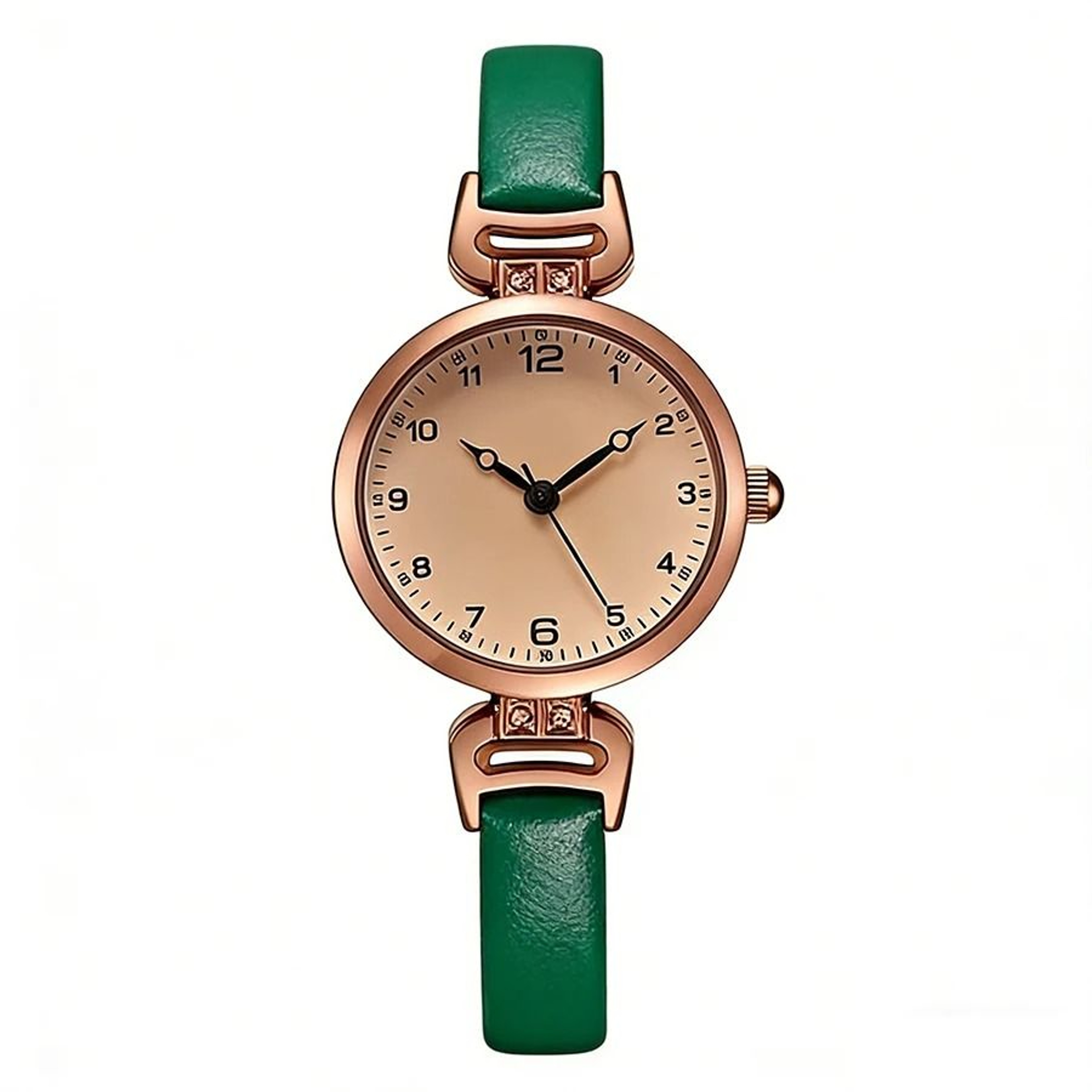 Fashion Minimalist Quartz Watch With Soft Leather Strap For Women 9