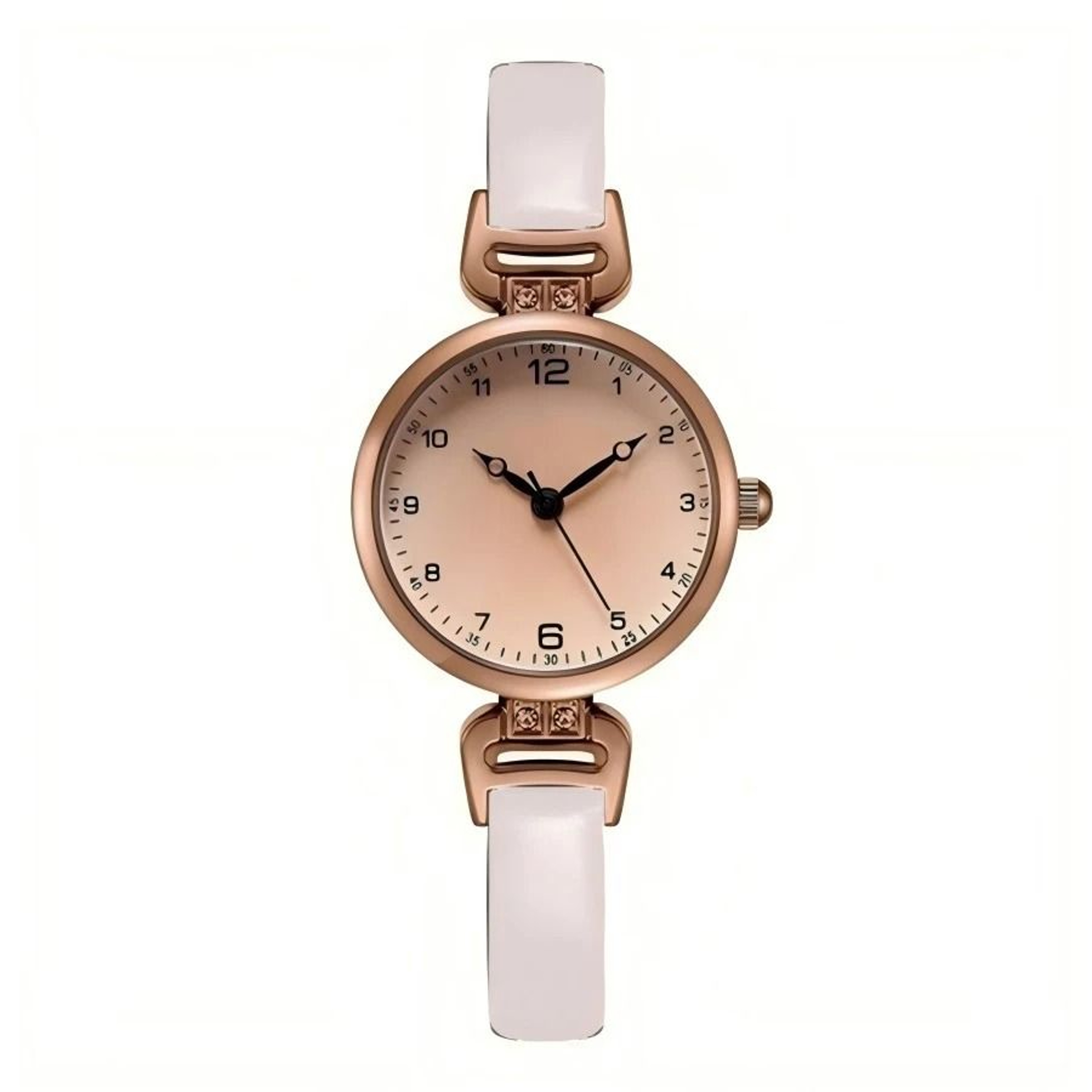 Fashion Minimalist Quartz Watch With Soft Leather Strap For Women 8