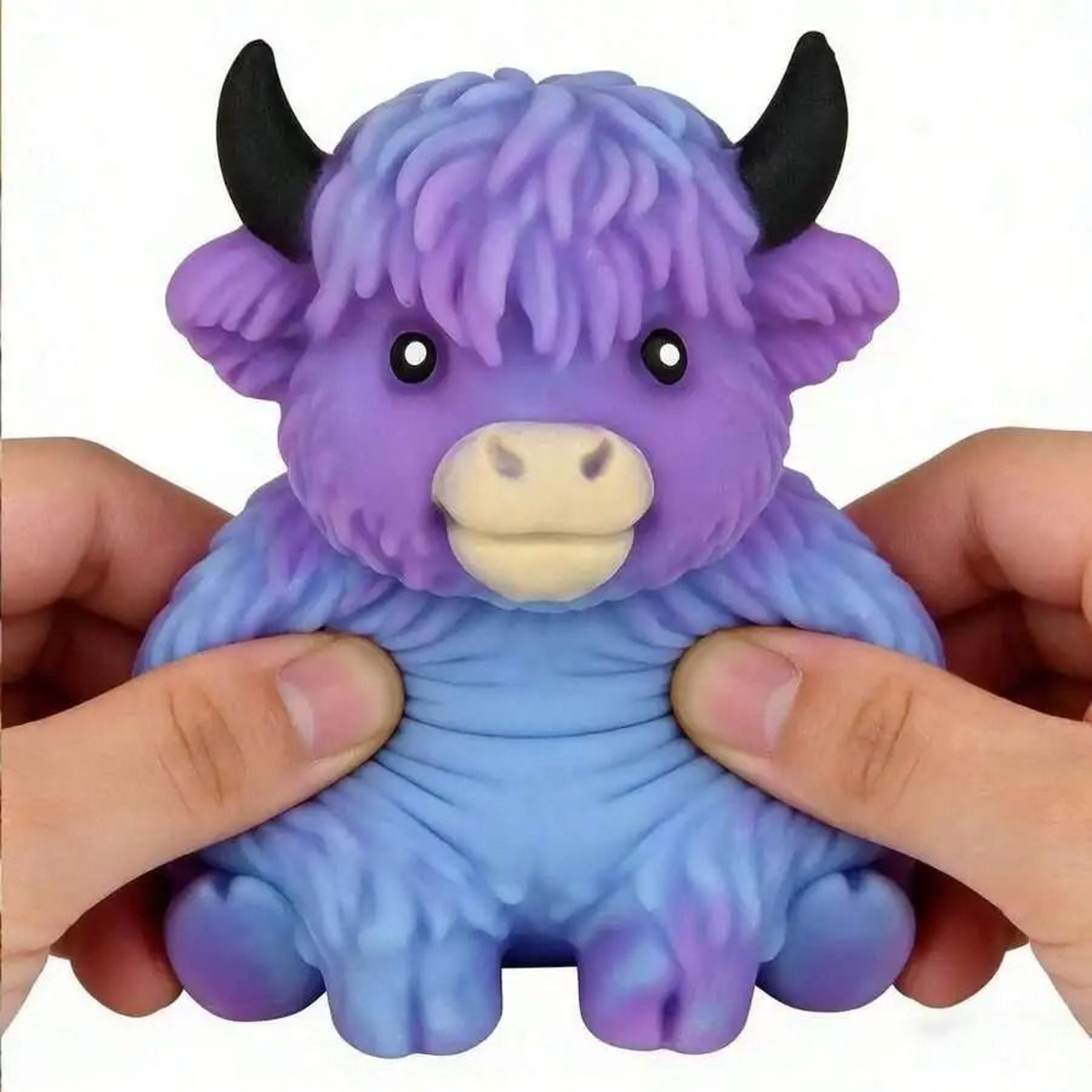 Scottish Highland Cow Sensory Stress Relief Toy Slow Rebound Squeeze Gift 2