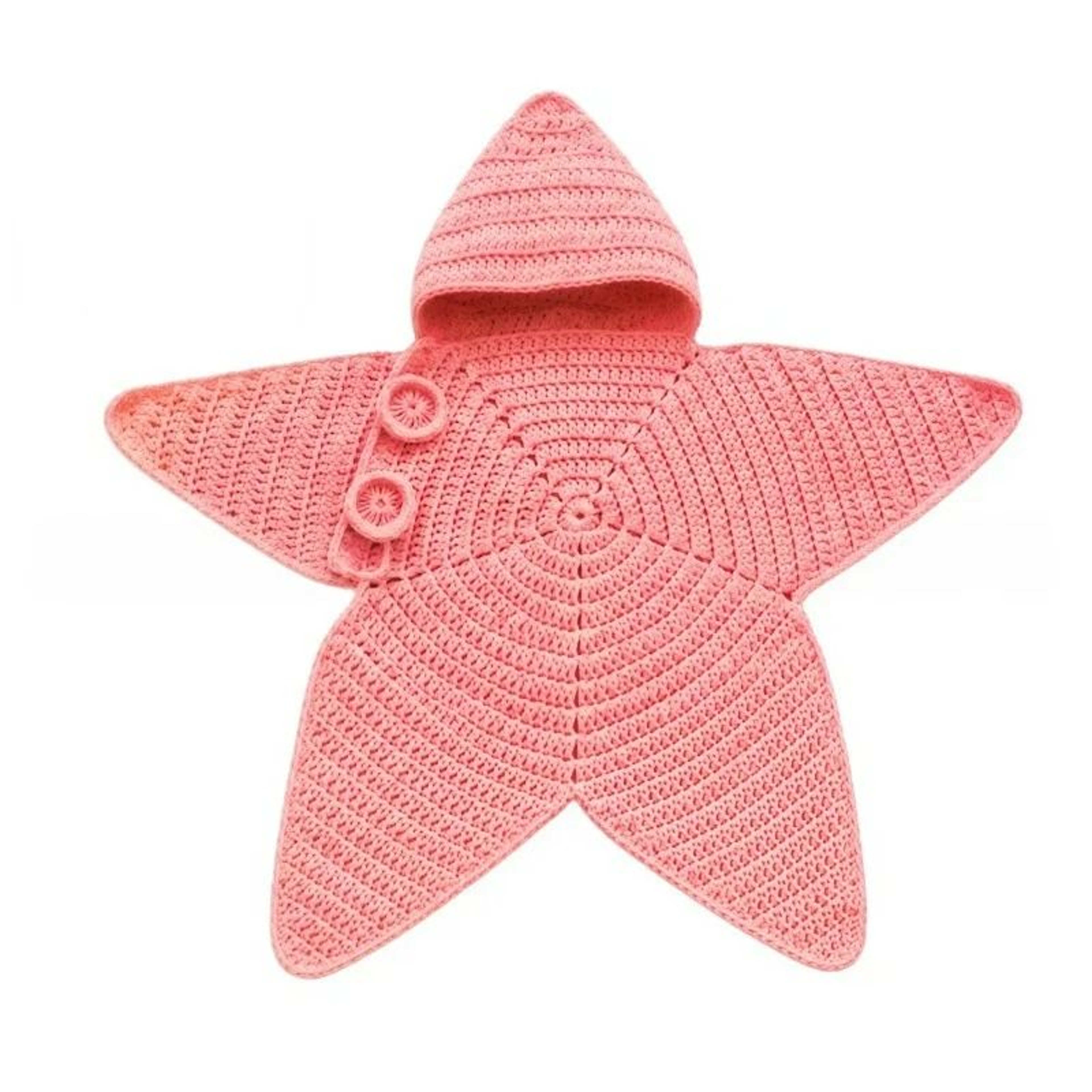 Cute Cartoon Hand Crocheted Starfish Baby Romper Knitted Jumpsuit 11