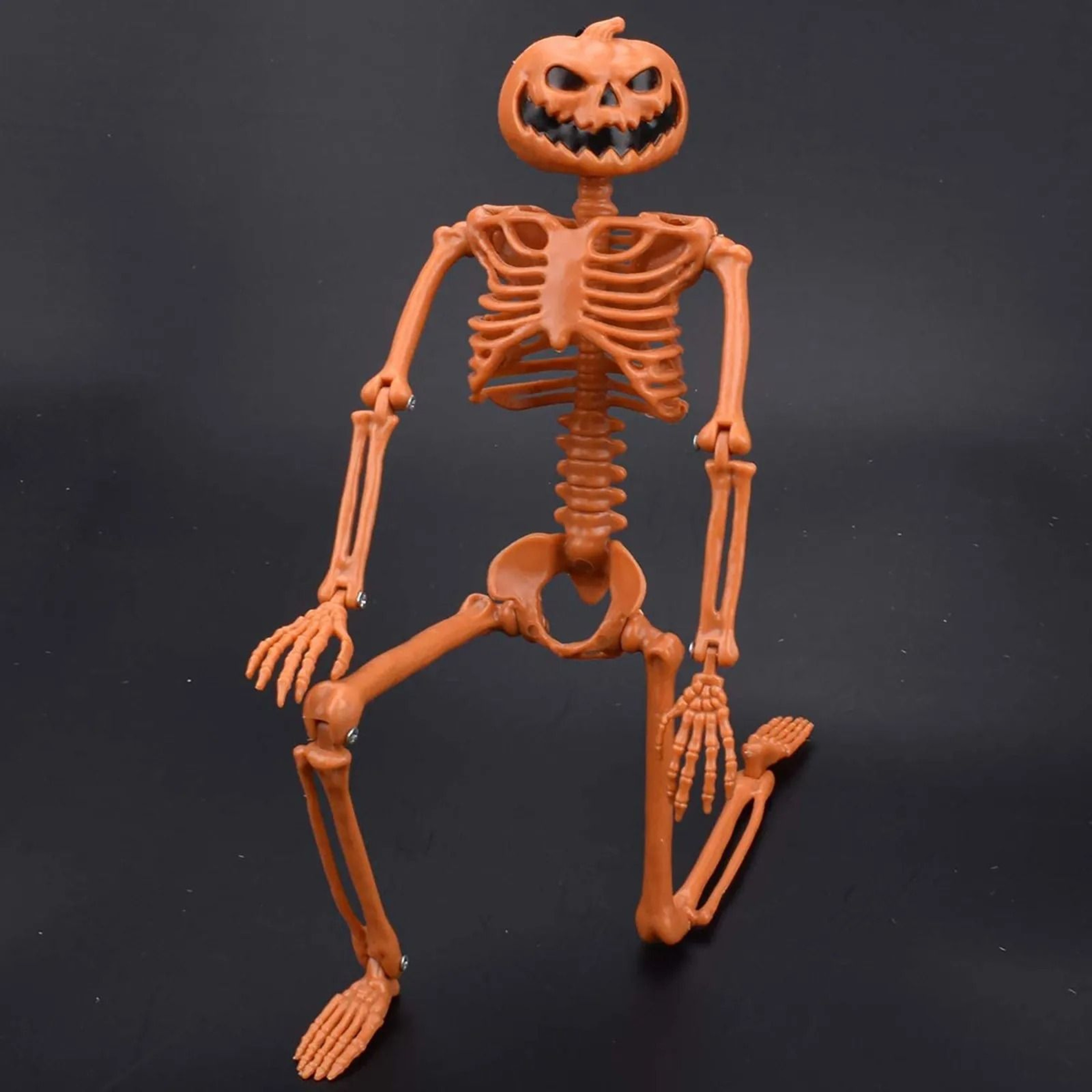 Halloween LifeSize Skeleton Hanging Prop Poseable Movable Joints Haunted House Decor 4