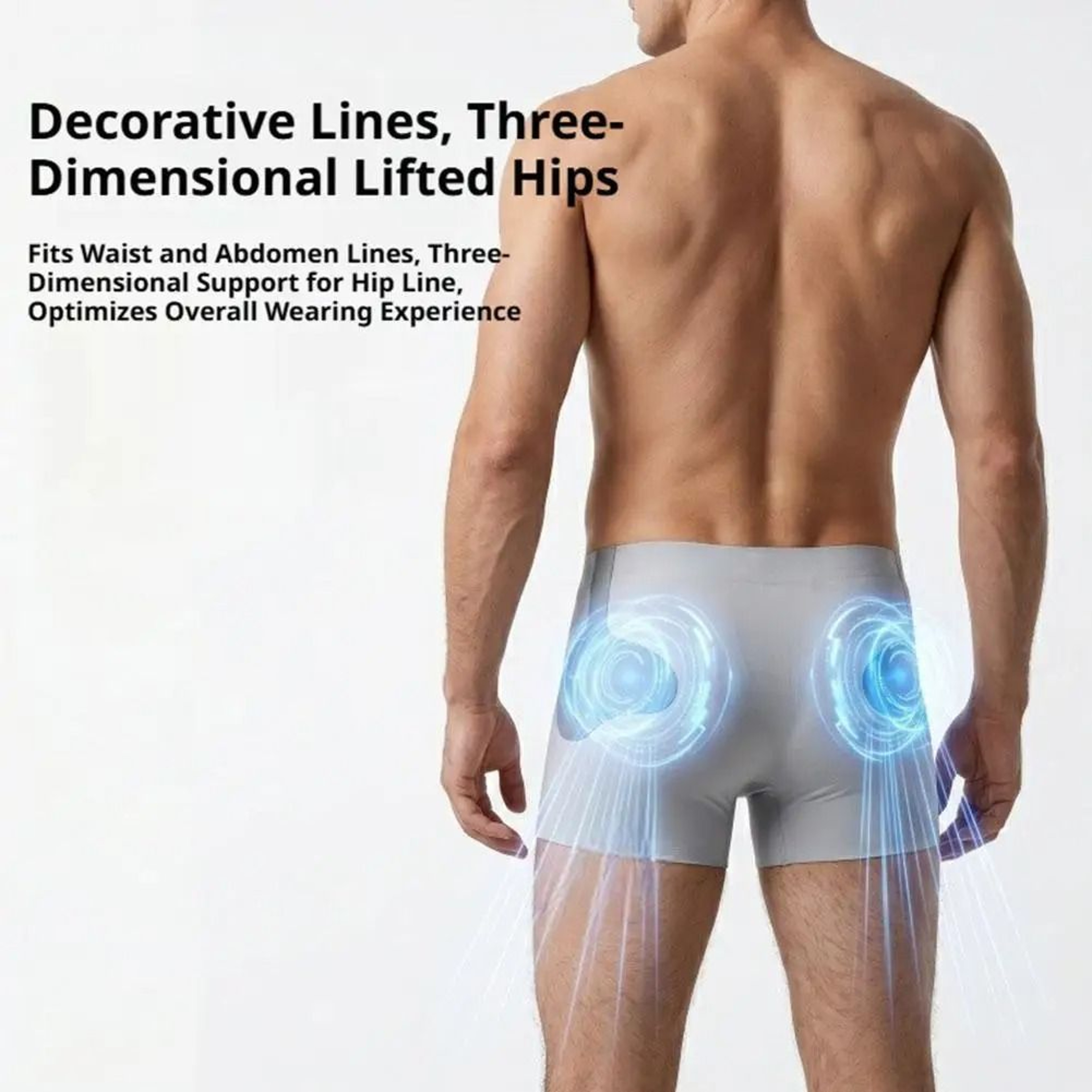 EMS Muscle Stimulation Shorts With 8 Modes Smart Controller Microcurrent Training Underwear 2