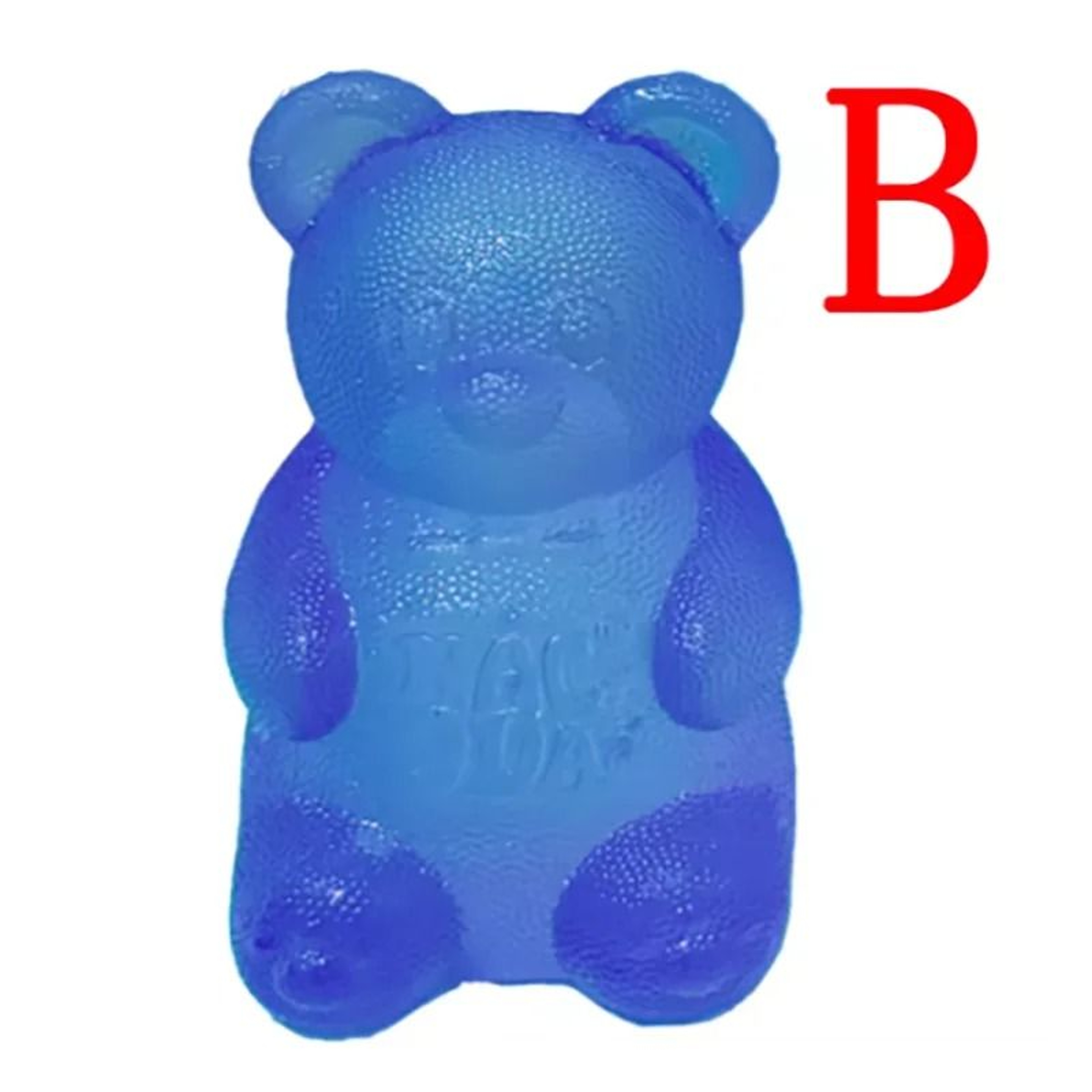 Cute Bear Maltose Dough Squeeze Toy Colorful Sensory Fidget Desk Decoration 12