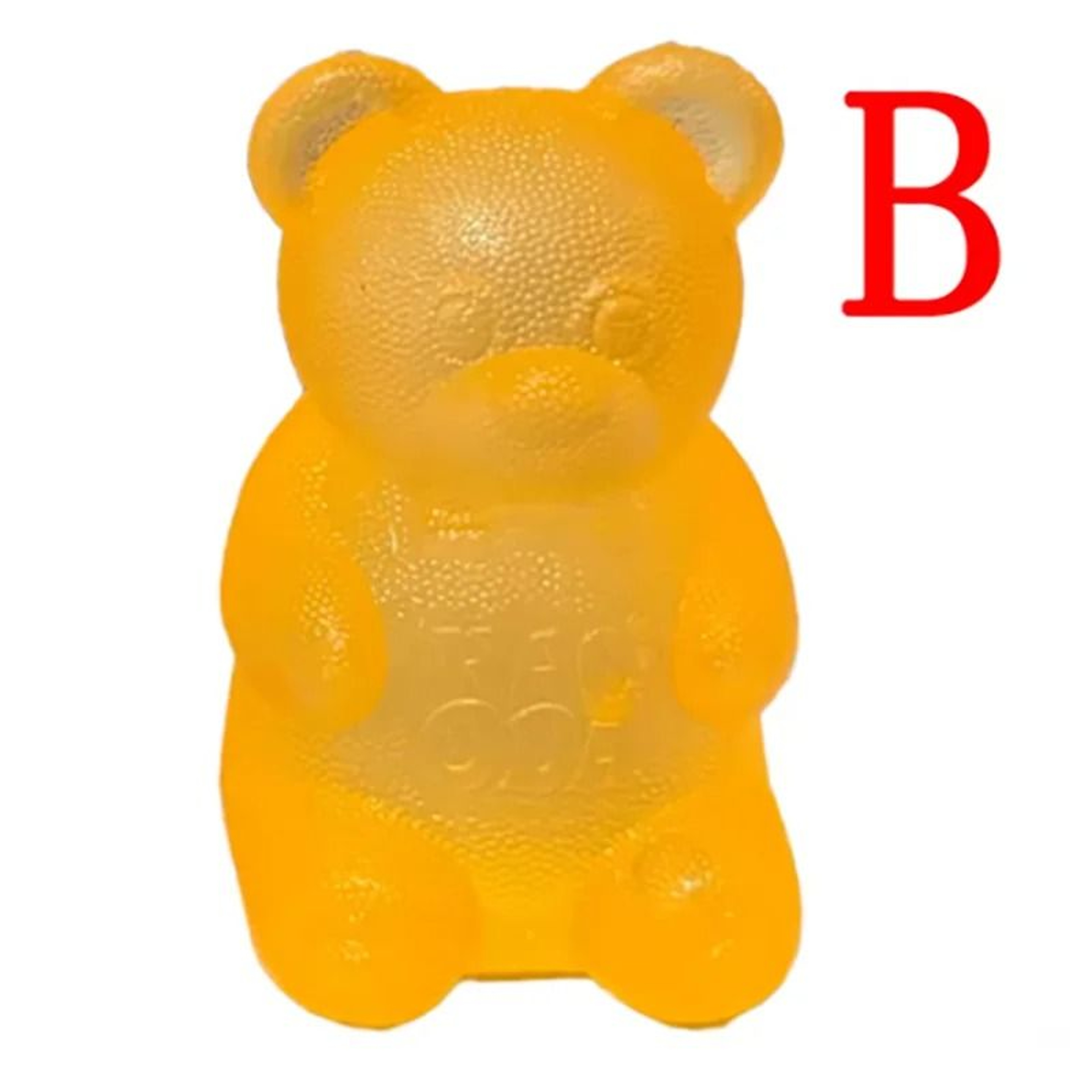 Cute Bear Maltose Dough Squeeze Toy Colorful Sensory Fidget Desk Decoration 11