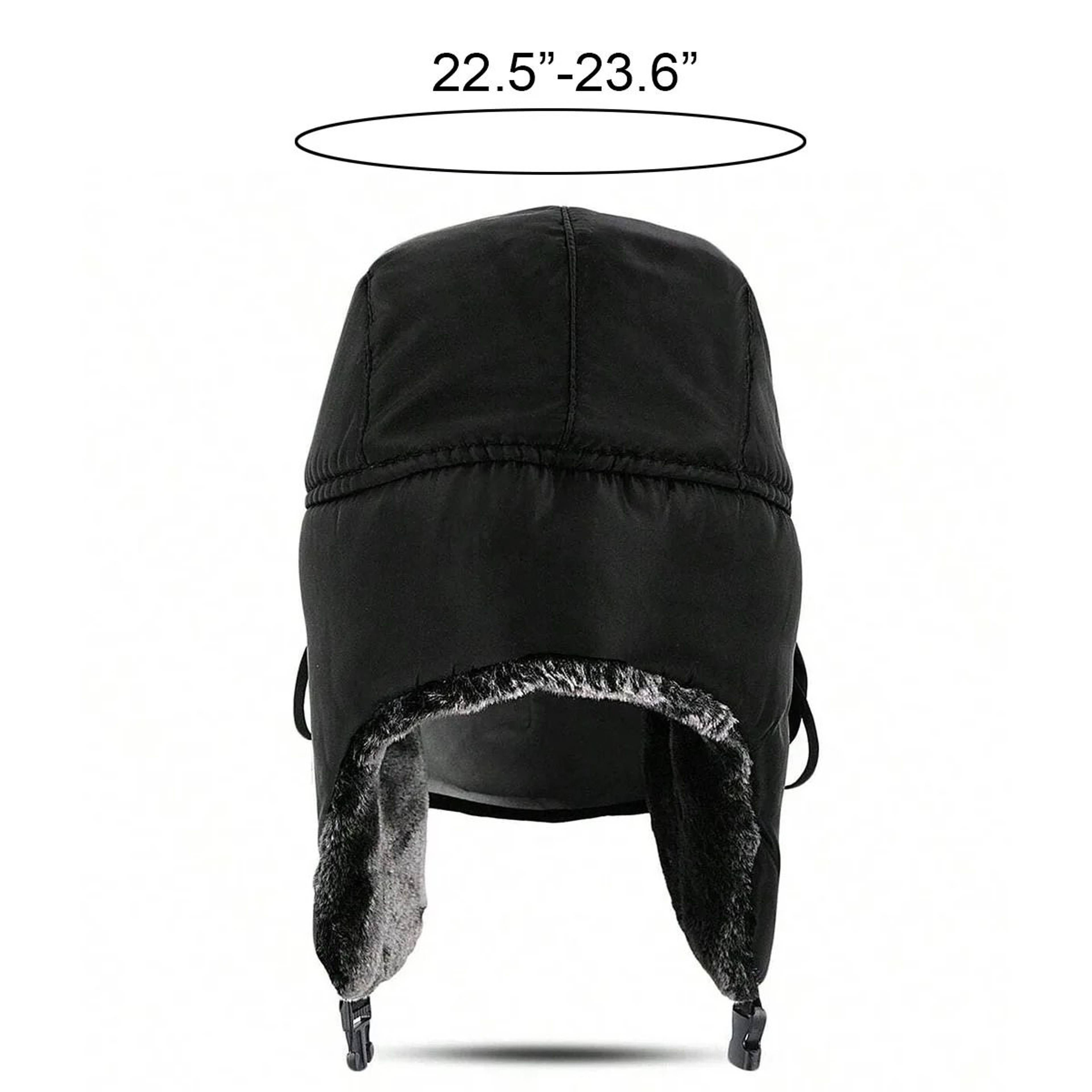 Winter Ushanka Trapper Hat With Removable Windproof Face Mask Pilot Trooper Snow Cap 1