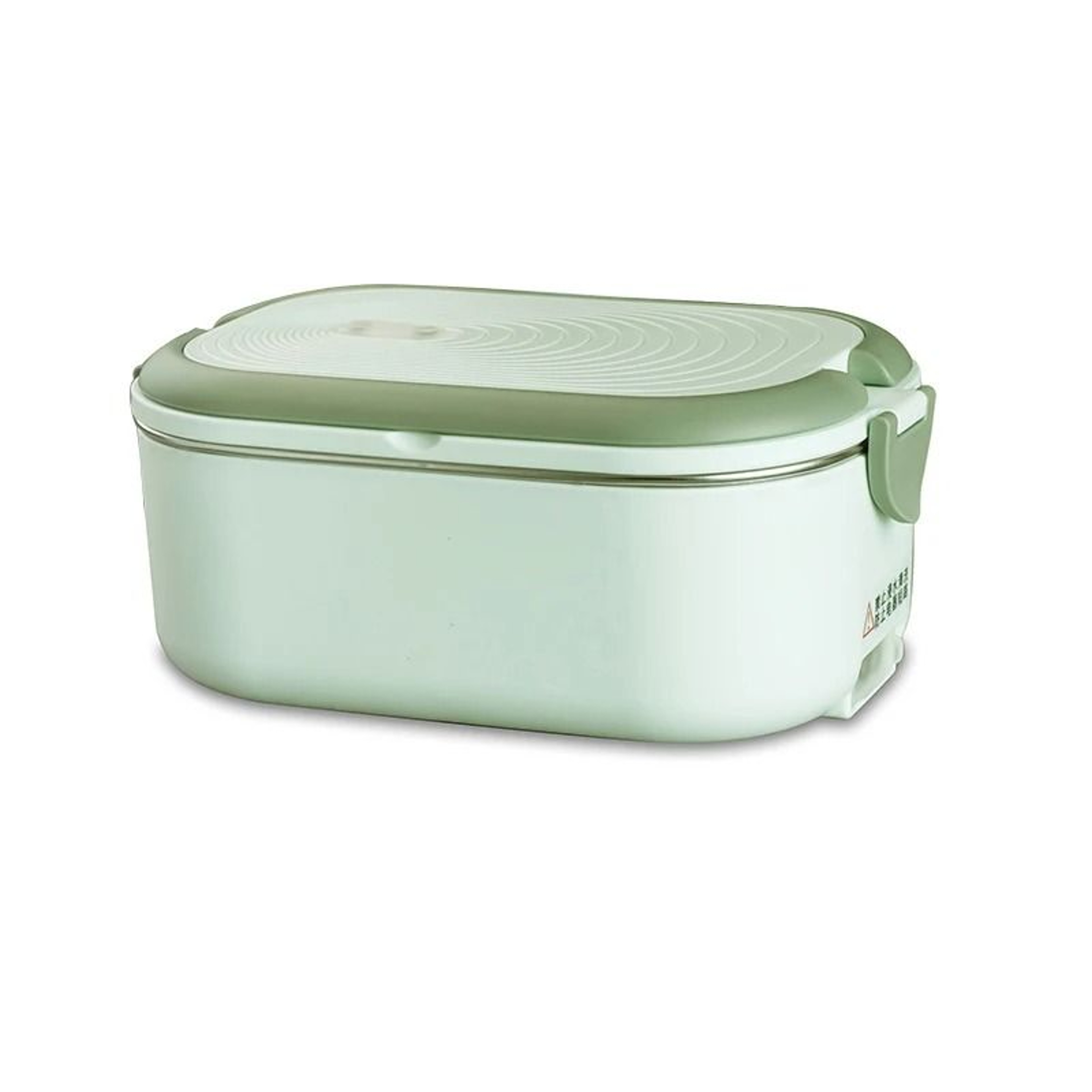Portable Electric Lunch Box Food Warmer Stainless Steel Heated Bento Container Set 6