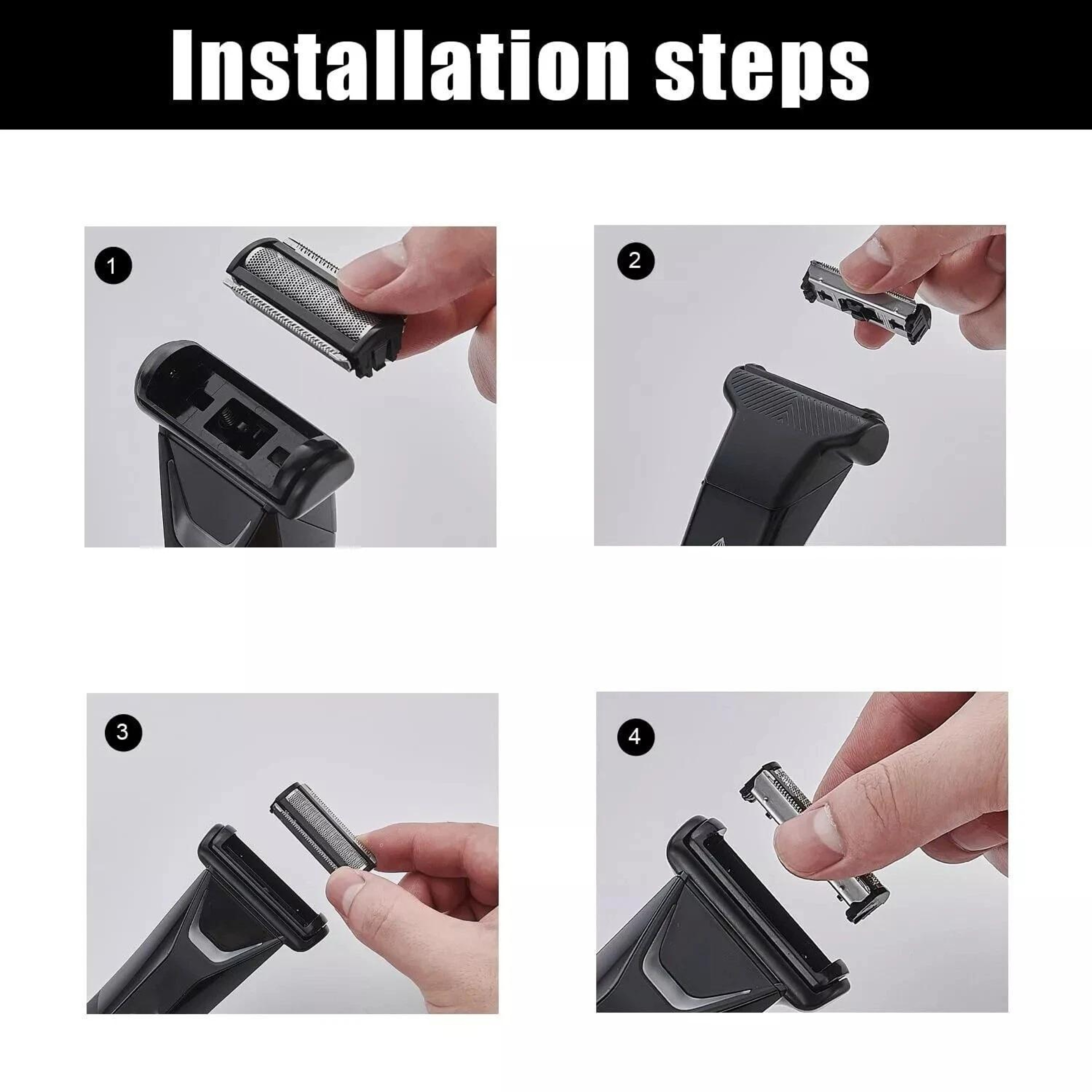 Precision Replacement Blades for Manscaped Lawn Mower  Trimmer Refill Cartridges – view 5