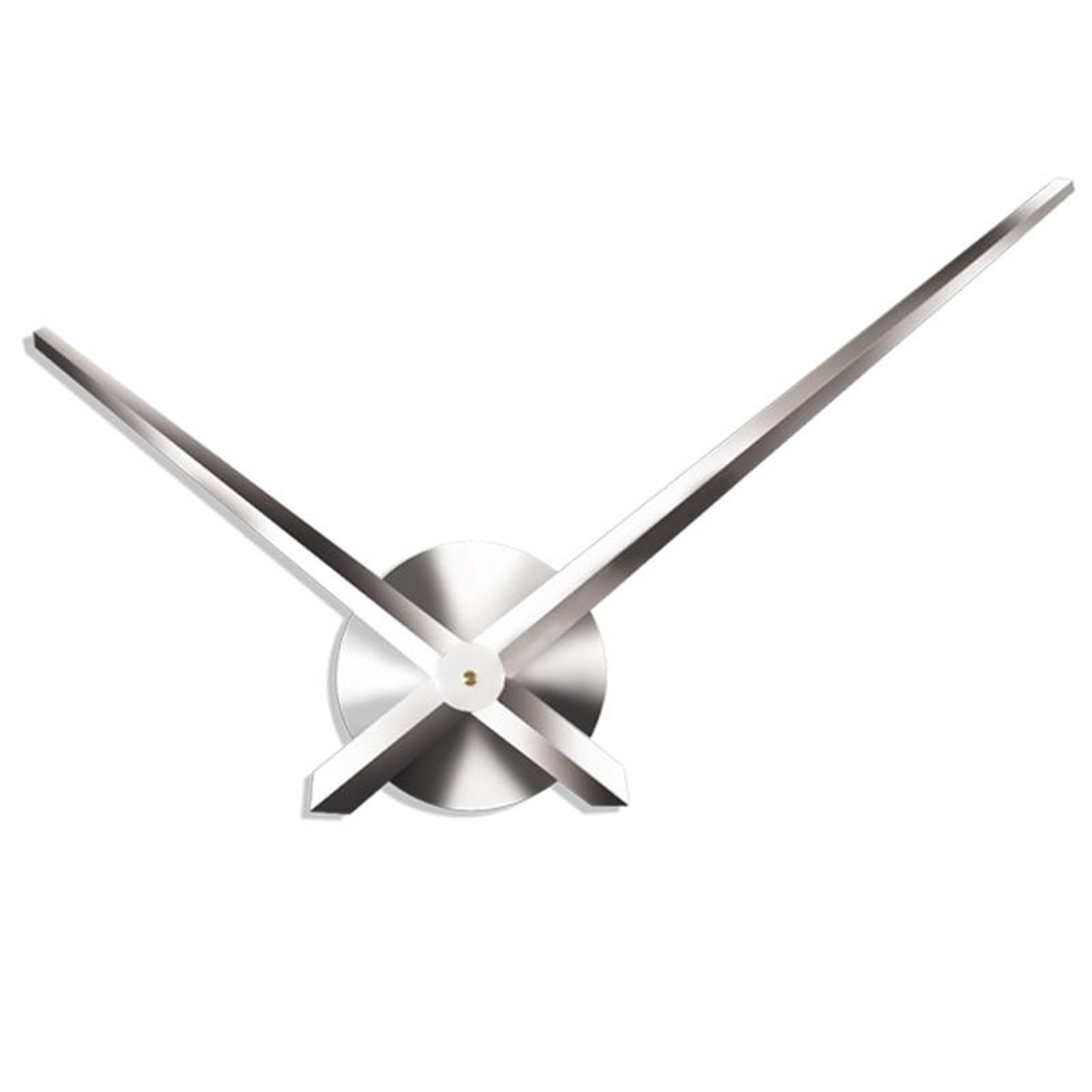 DIY Stainless Steel Wall Clock Large 40 Inch Modern Mirror Wall Clock for Home Decor – view 2