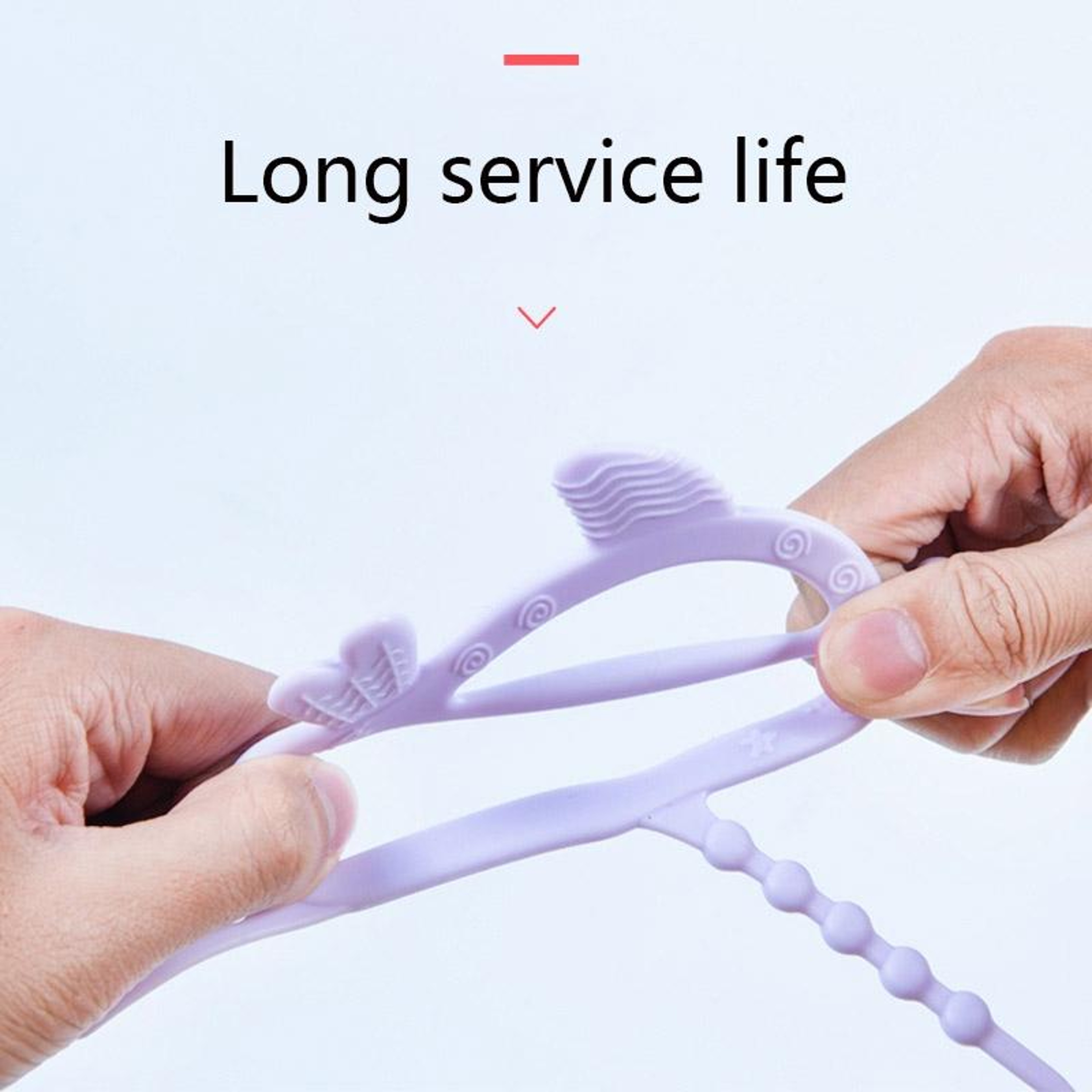 Gentle Silicone Baby Teether Stick for Teething Relief Safe BPA-Free Molar Chew Toy – view 4