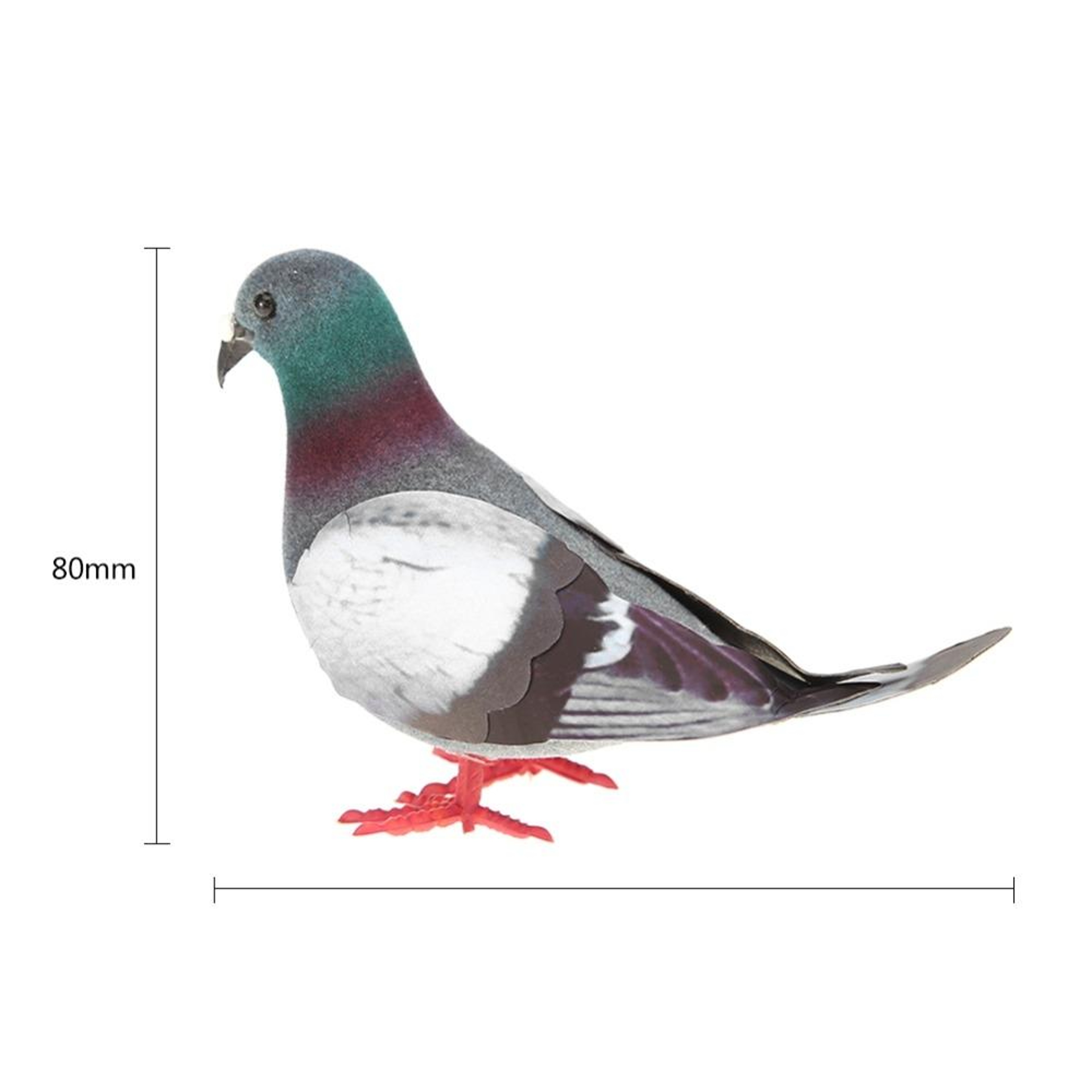 Realistic Foam Pigeon Garden & Home Ornament Decor – view 8