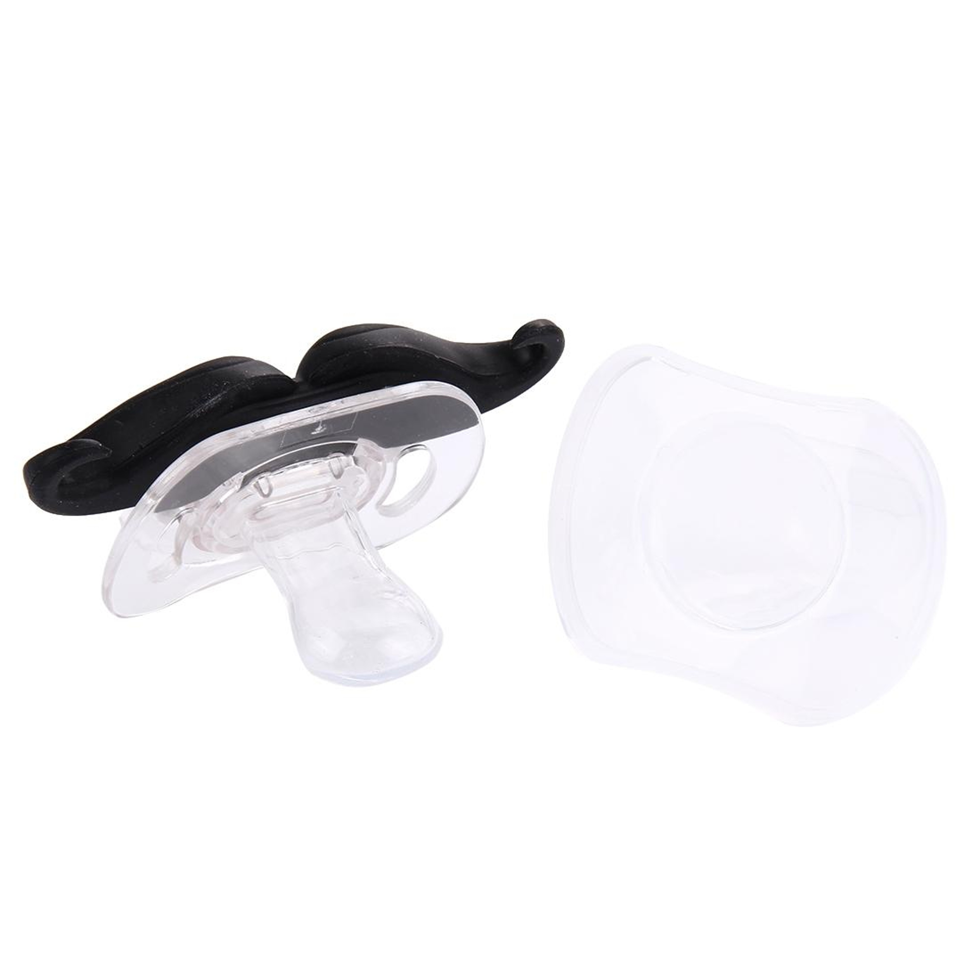 Funny Mustache Baby Pacifier Orthodontic Silicone Soother for Infants – view 5