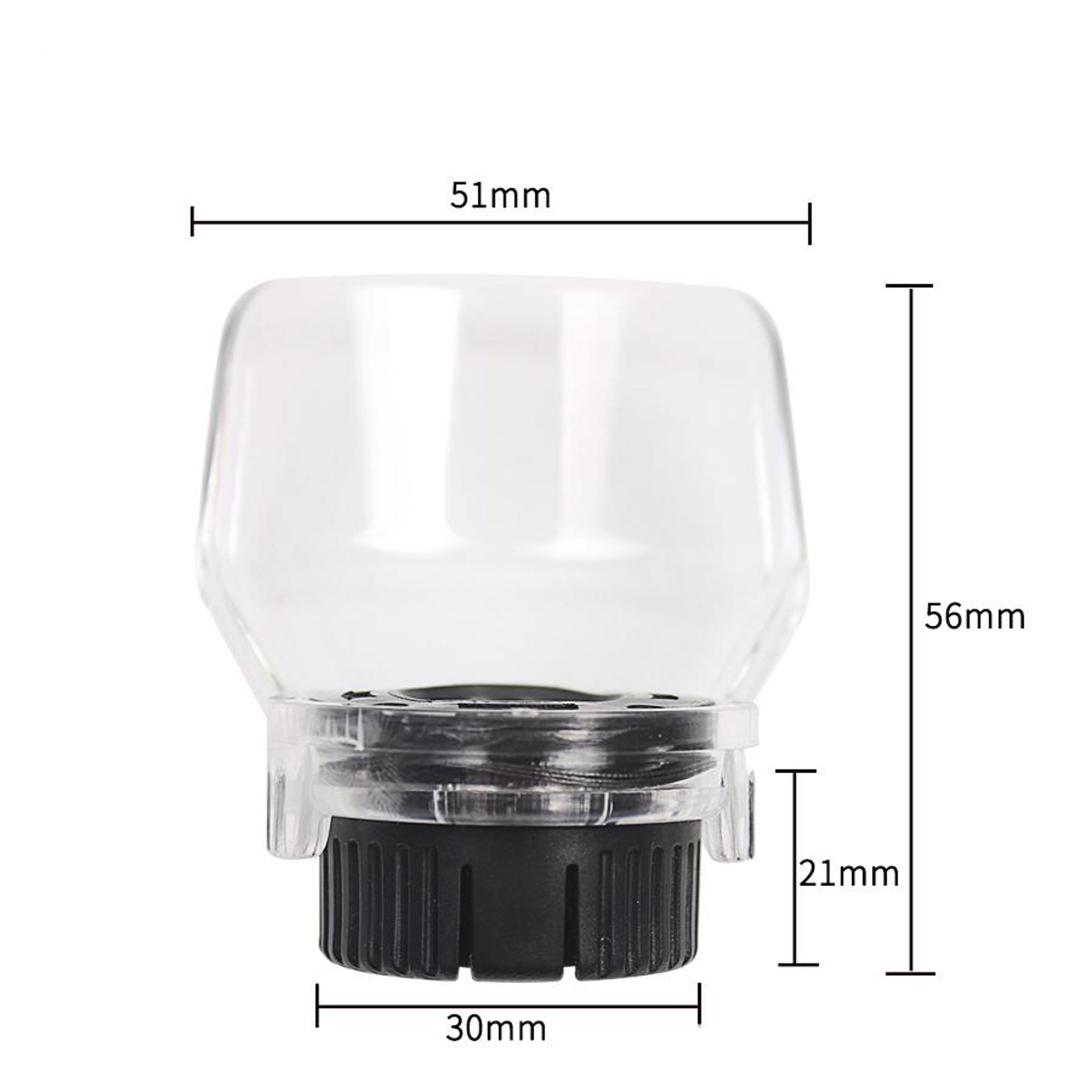 Hilda A550 Transparent Rotary Tool Safety Shield Cover – view 4
